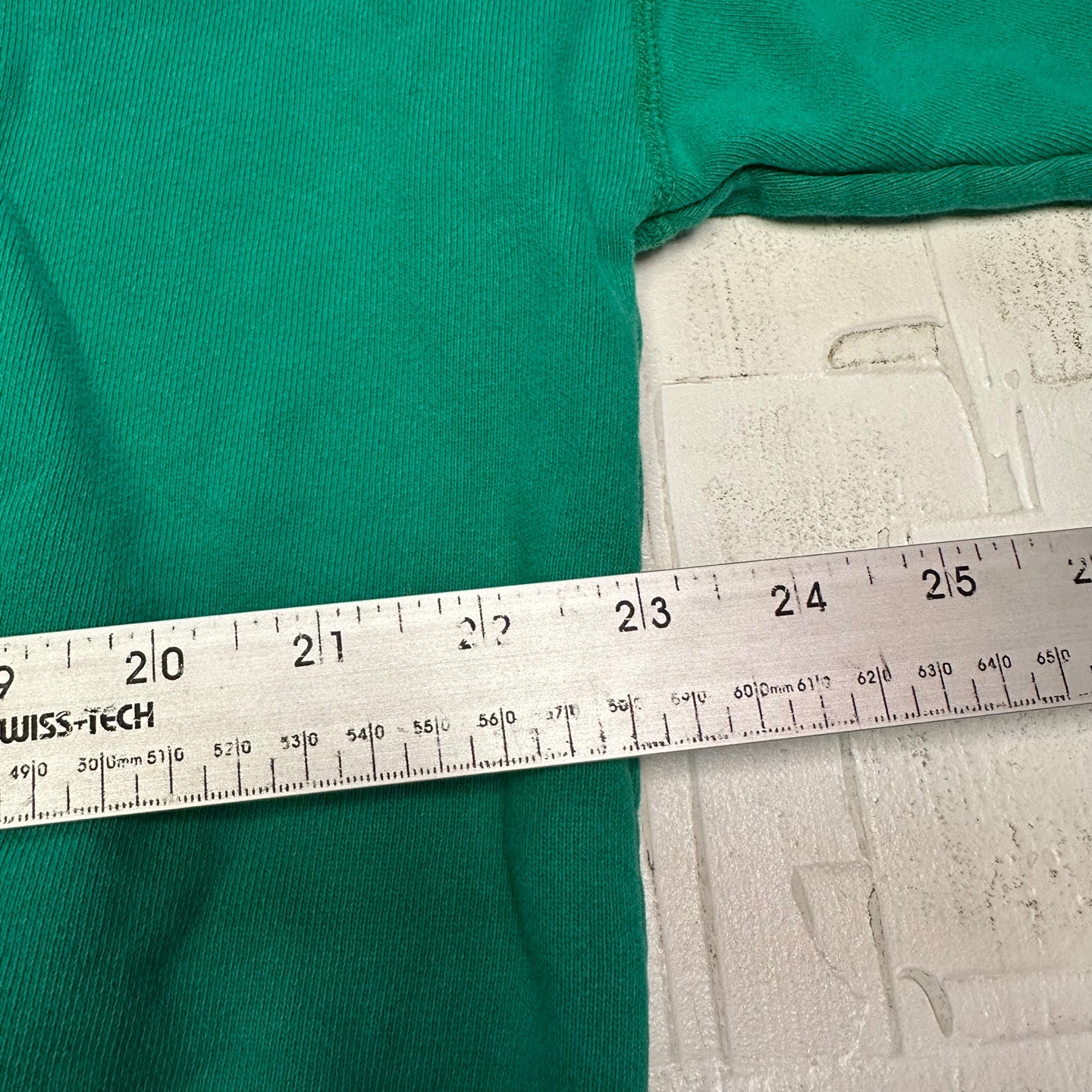 Vintage "Oh Yes" Vancouver Bright Green Quarter Zip Sweatshirt