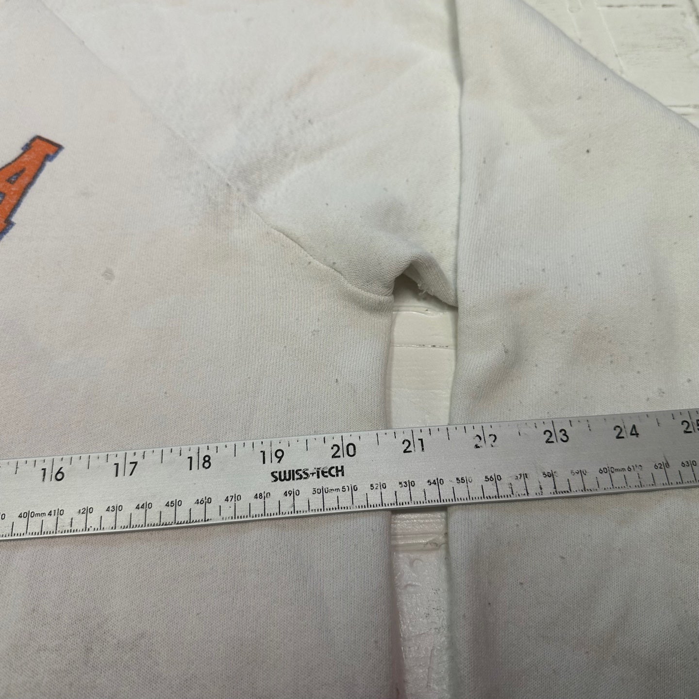 Vintage NFL White Florida Gators Old Logo Sweatshirt