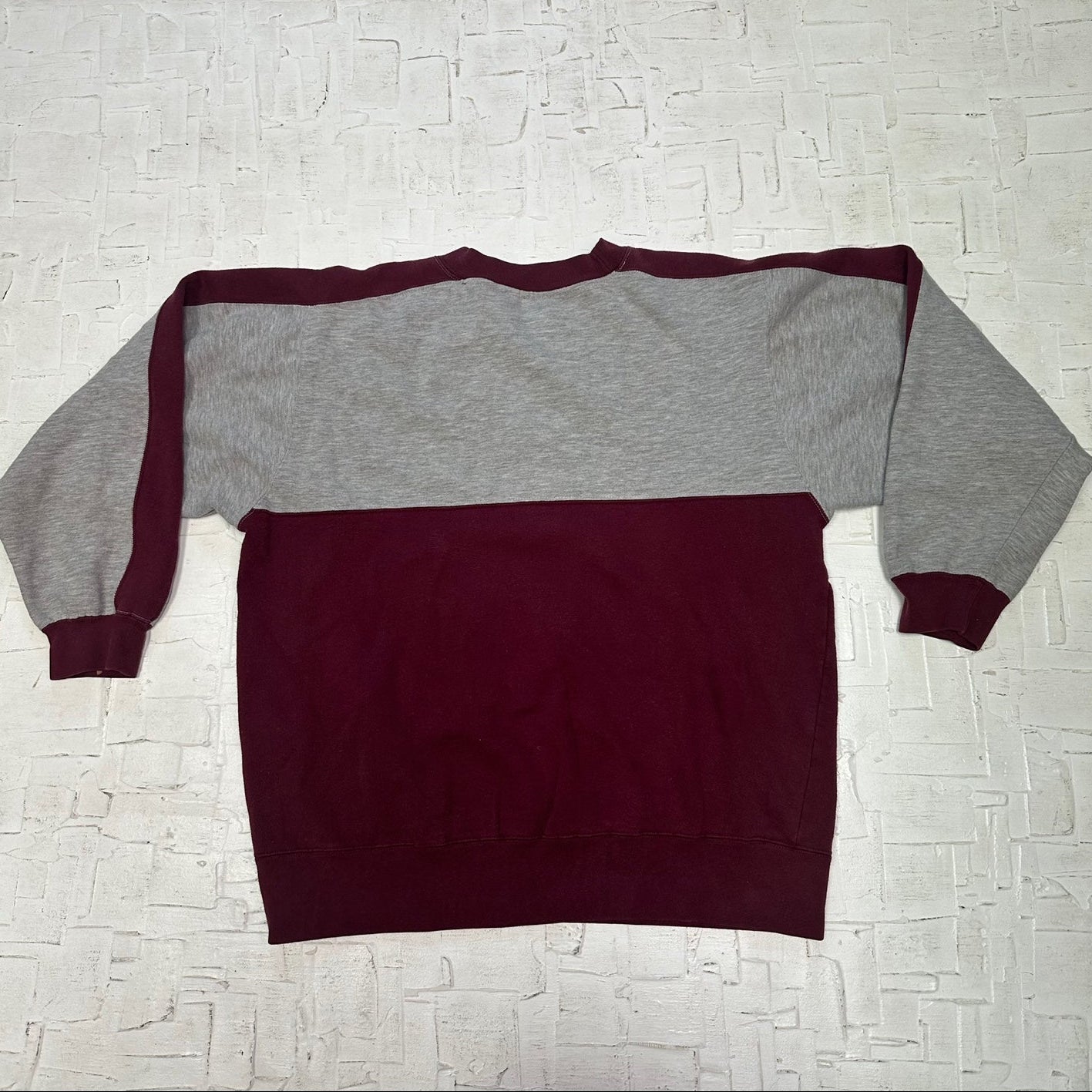 Vintage Winnie the Pooh Grey and Burgundy Sweatshirt