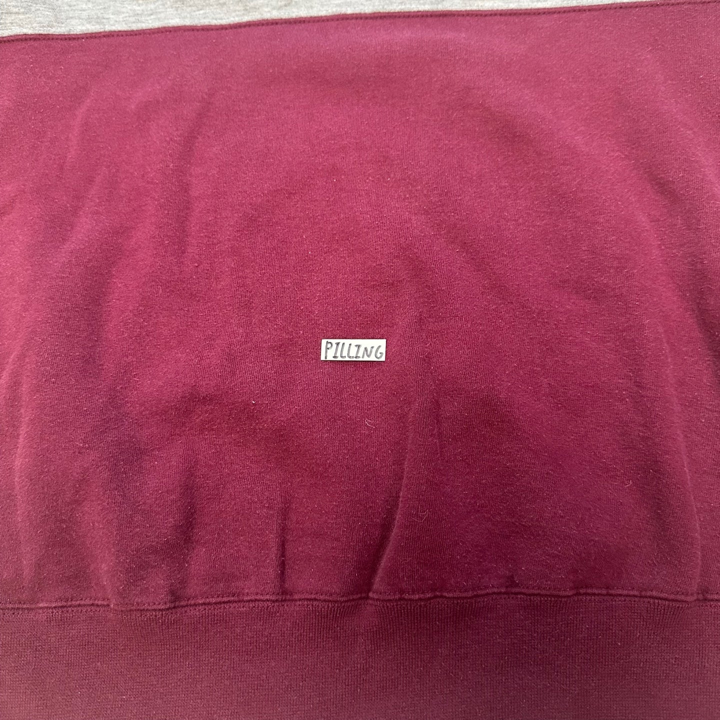 Vintage Winnie the Pooh Grey and Burgundy Sweatshirt