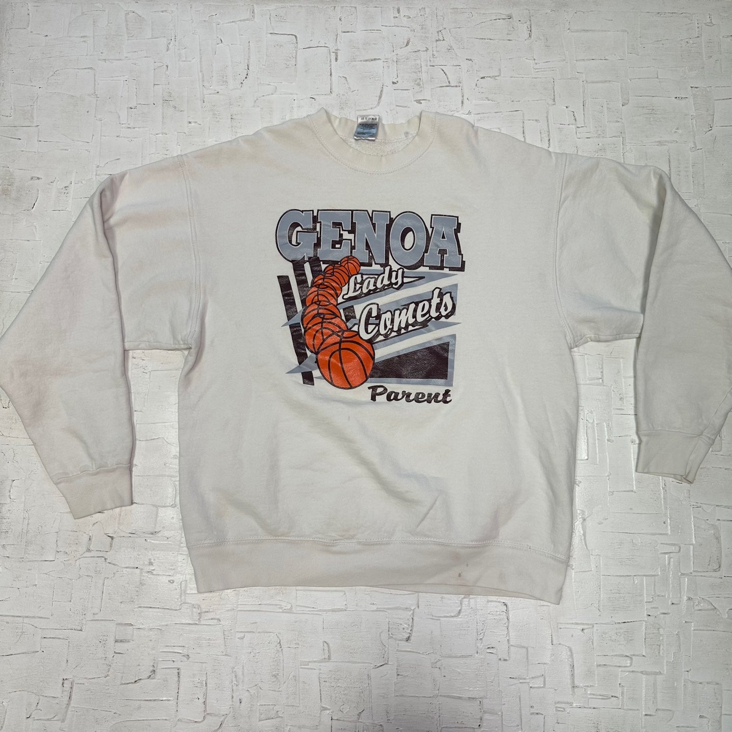 Vintage Genoa Lady Comets Basketball Graphic Sweatshirt