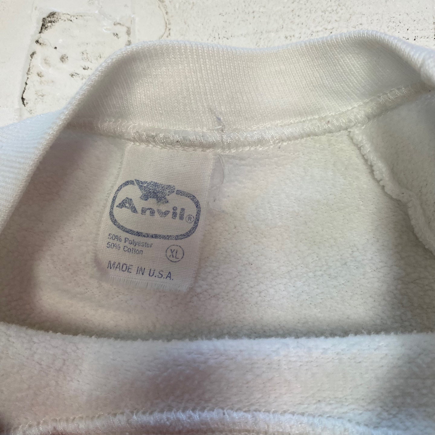 Vintage Hard Rock Cafe San Francisco White Sweatshirt