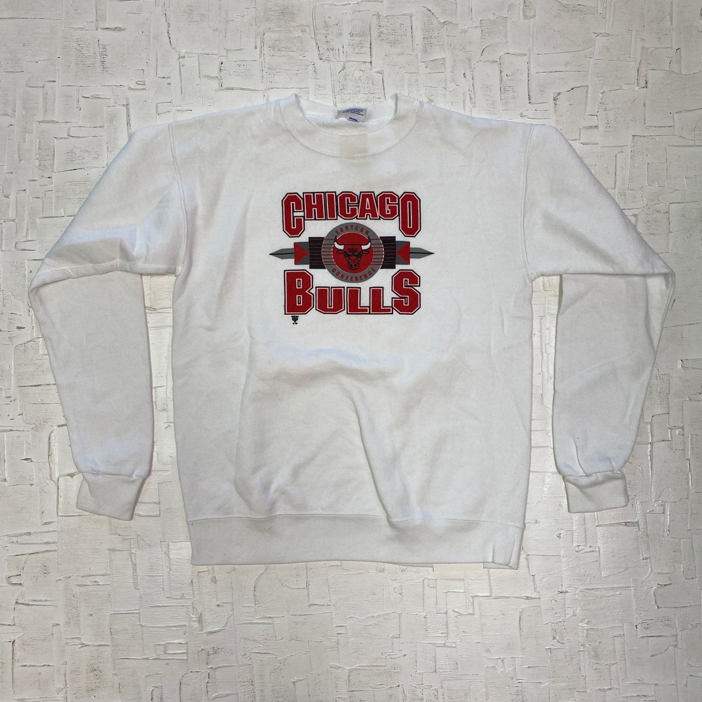 Vintage Chicago Bulls White Sweatshirt