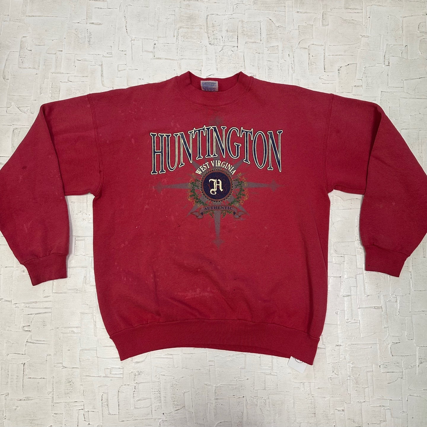 Vintage Huntington West Virginia Distressed Sweatshirt