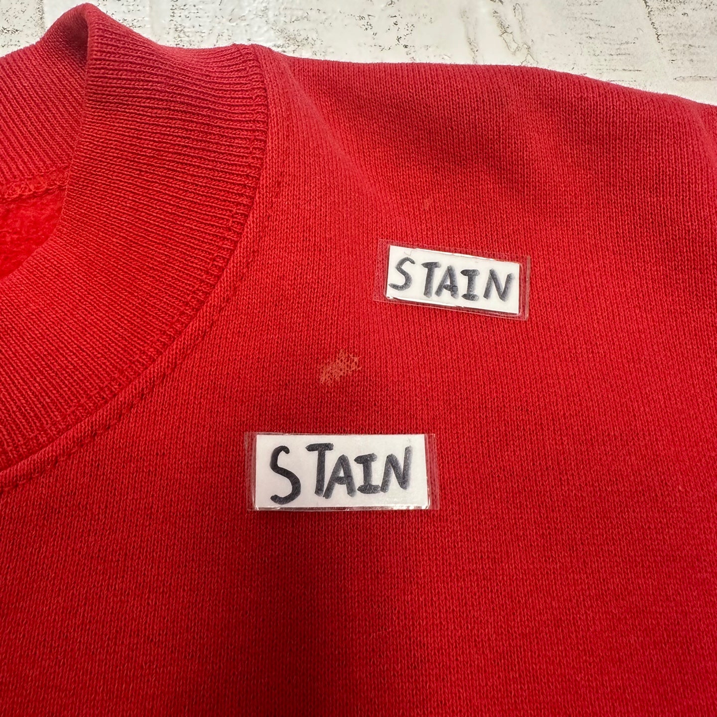 Vintage Red Ohio State Buckeyes College Football Sweatshirt