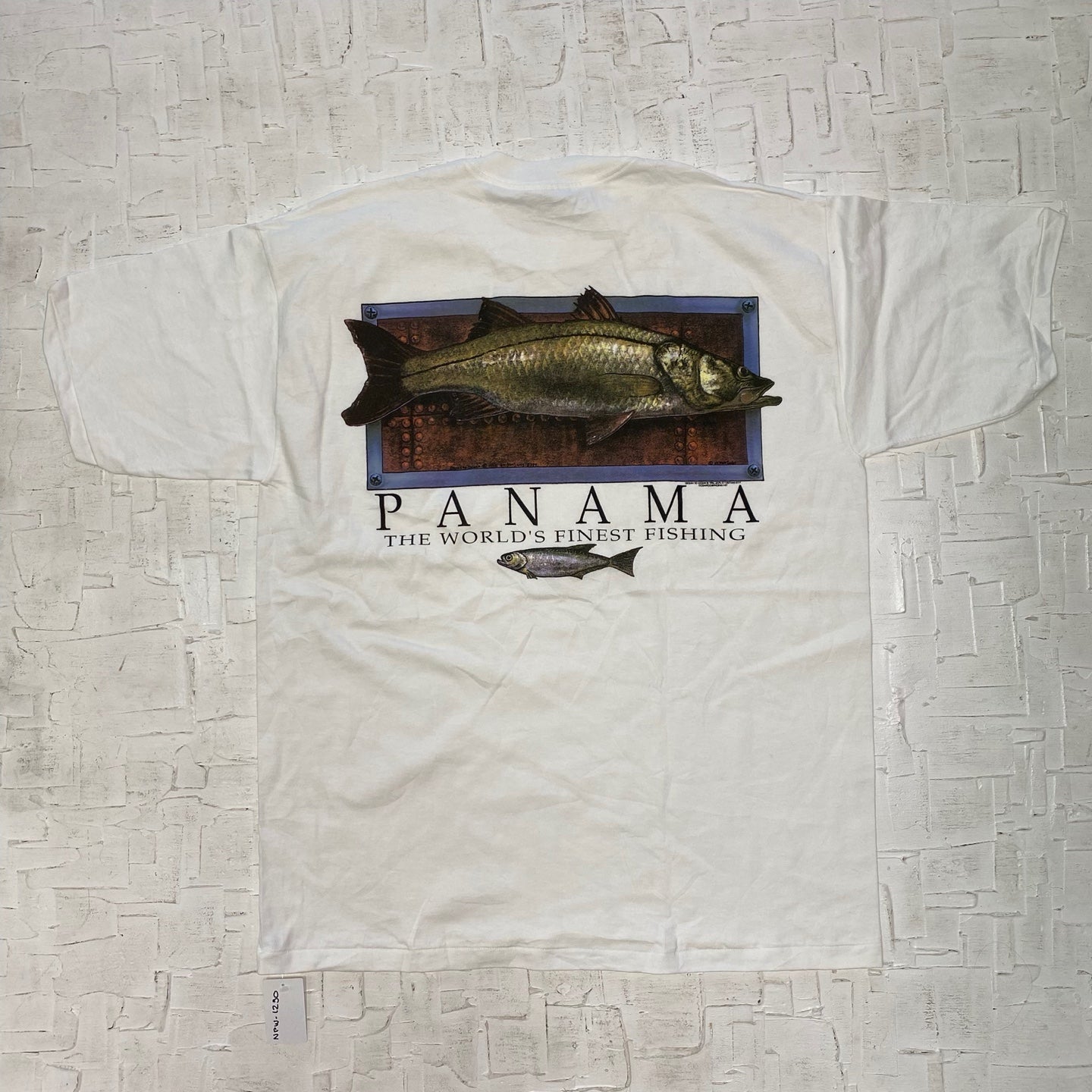 Vintage Panama "Ocean to Ocean The World's Finest Fishing" T-Shirt