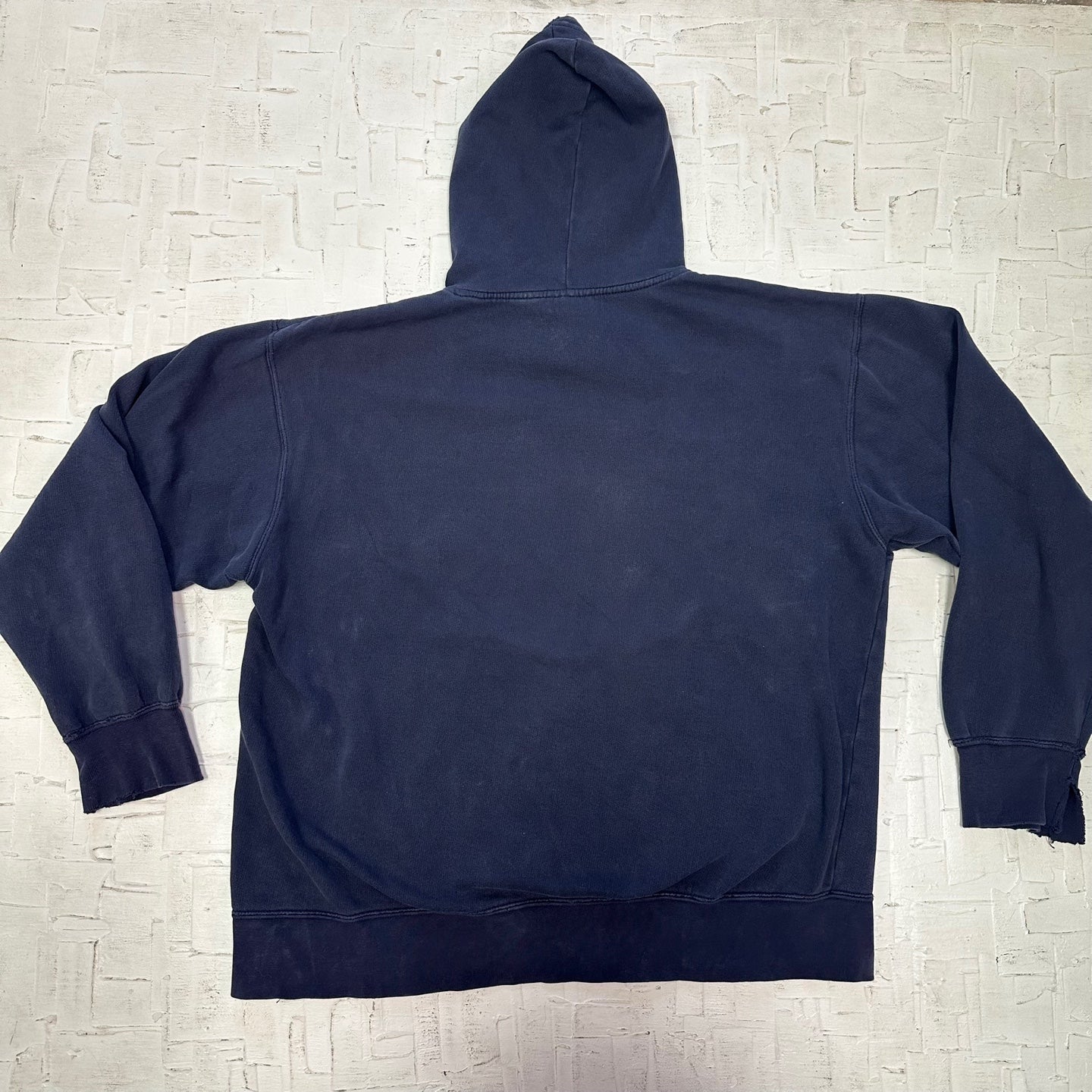 Vintage Distressed Penn State University Navy Blue Hoodie