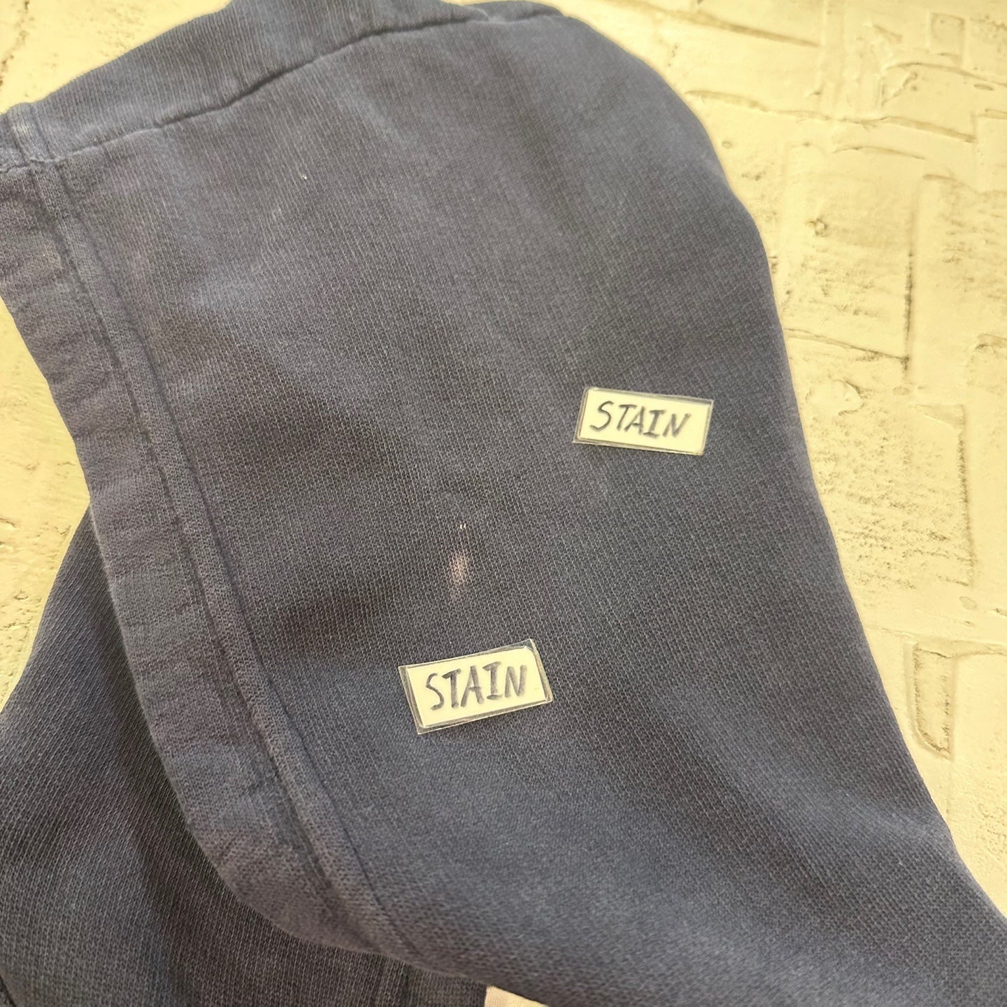 Vintage Distressed Penn State University Navy Blue Hoodie