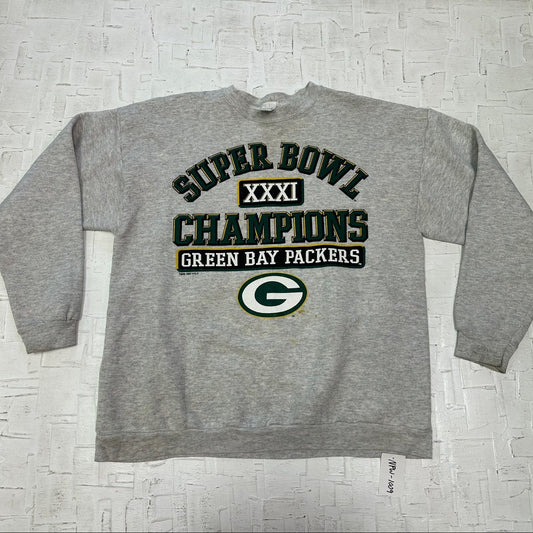 Vintage Green Bay Packers Super Bowl XXXI Champs Sweatshirt