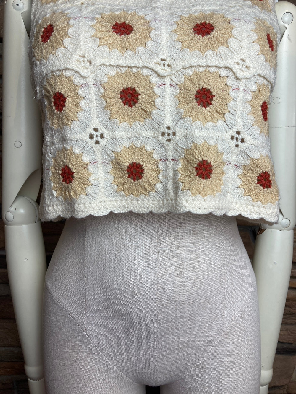 Flower Crochet Tank Top