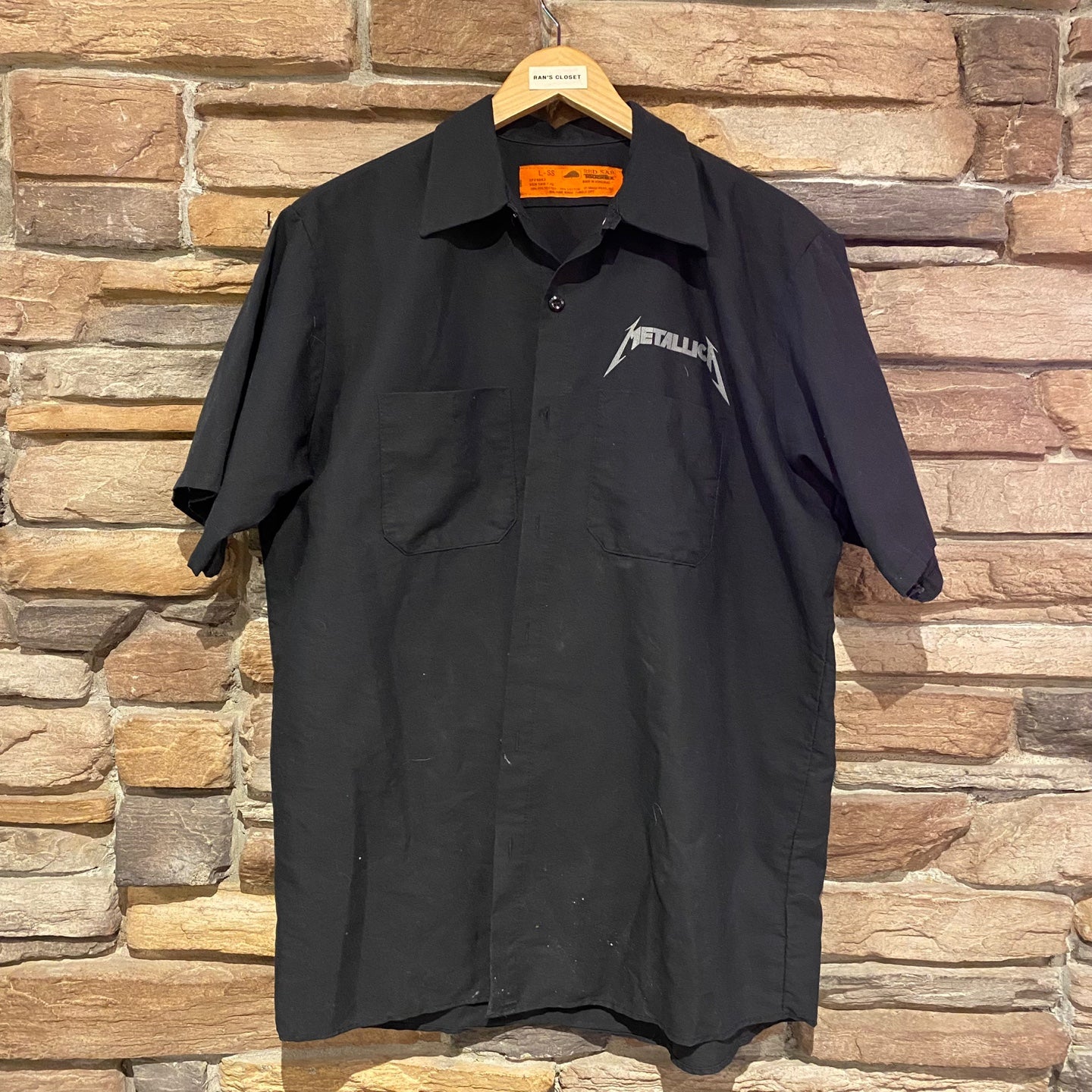 Vintage Metallica Black Work Wear Shirt