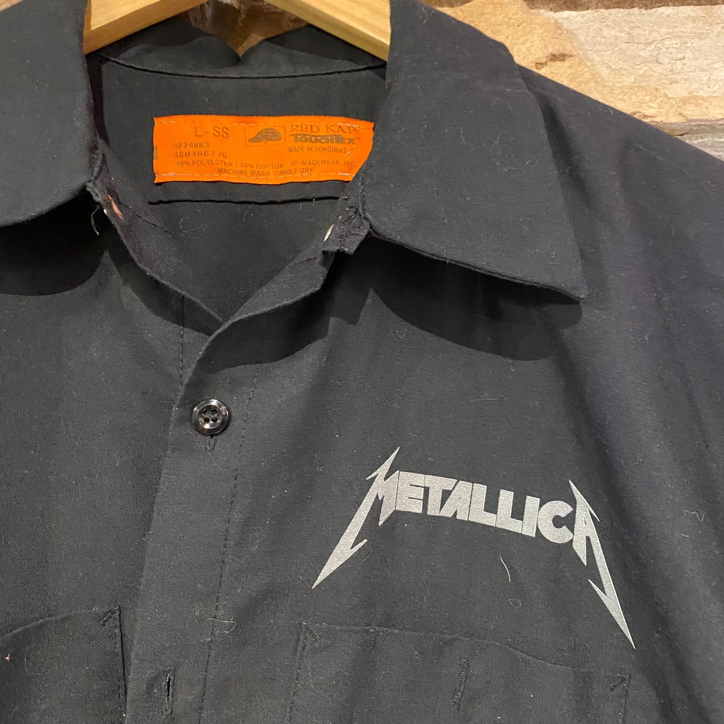 Vintage Metallica Black Work Wear Shirt