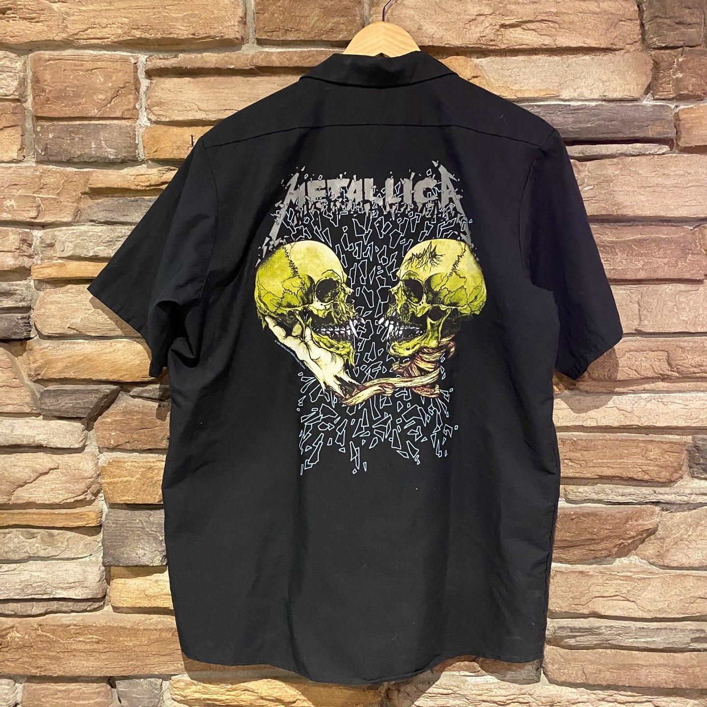 Vintage Metallica Black Work Wear Shirt