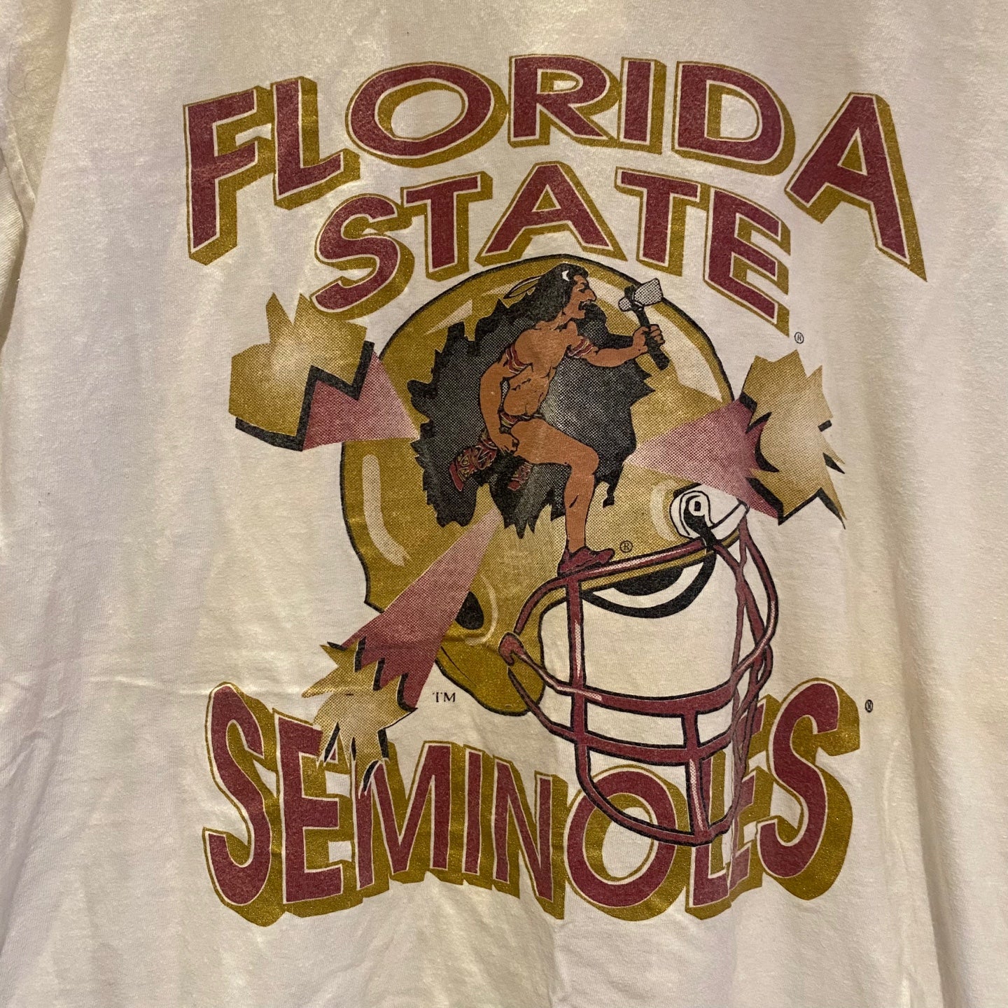 1993 Vintage Florida State Seminoles College Football T-shirt