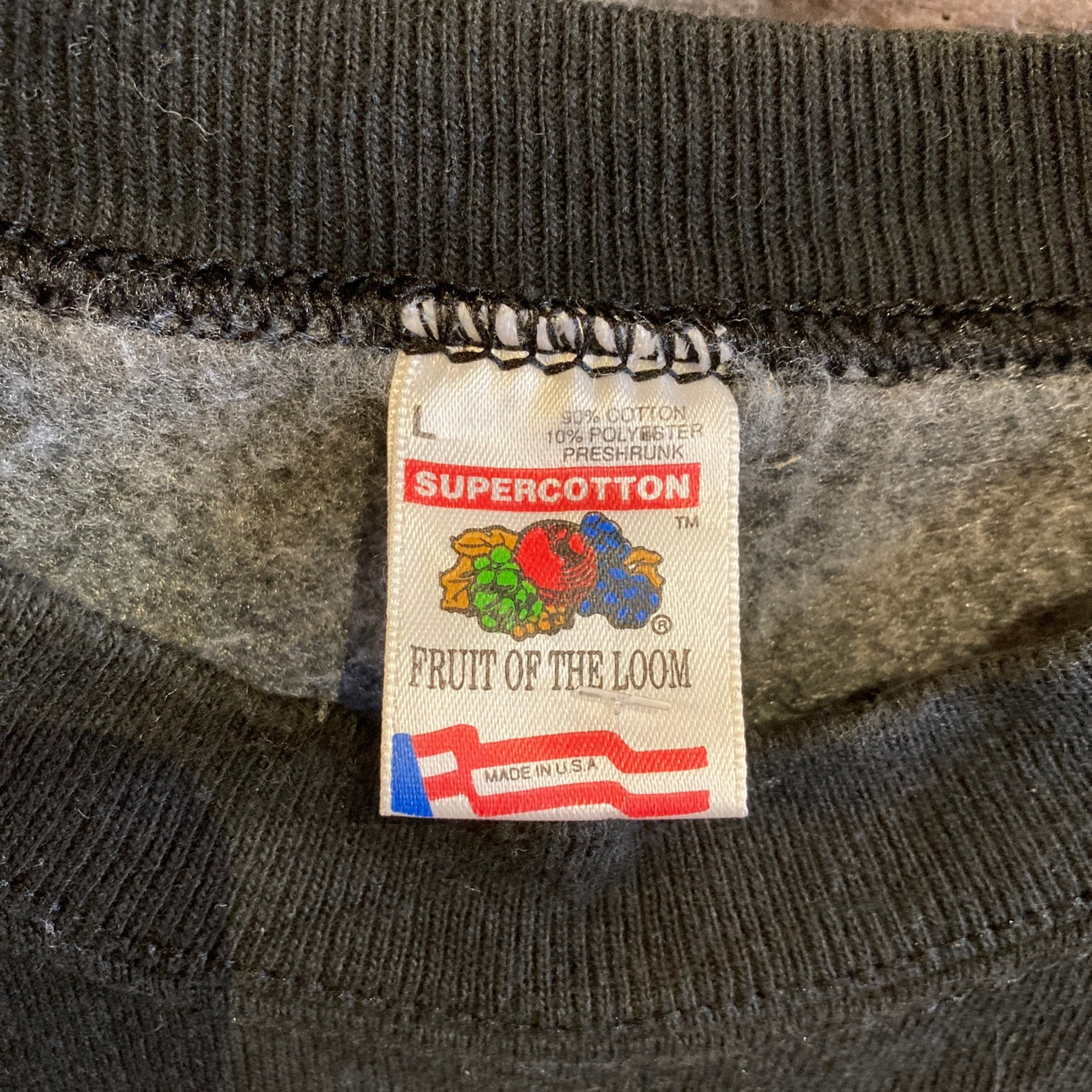 Vintage "The Iceman Cometh" Leelanau Wine Cellars Sweatshirt