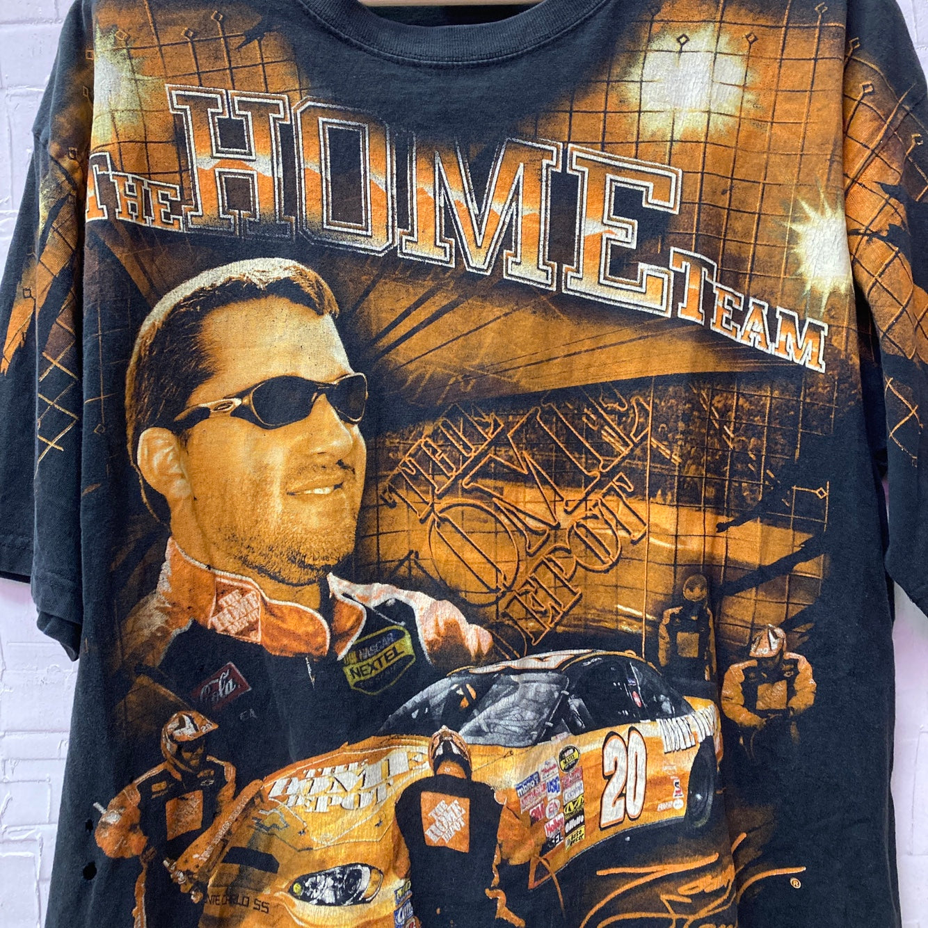 Vintage Home Depot Tony Stewart Nascar T-Shirt