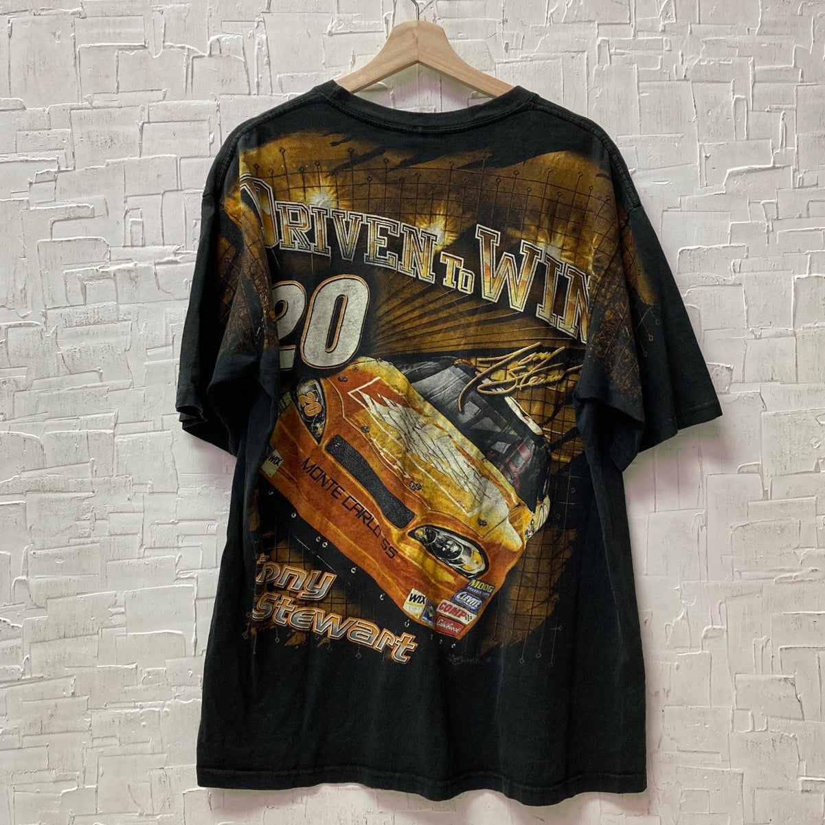 Vintage Home Depot Tony Stewart Nascar T-Shirt