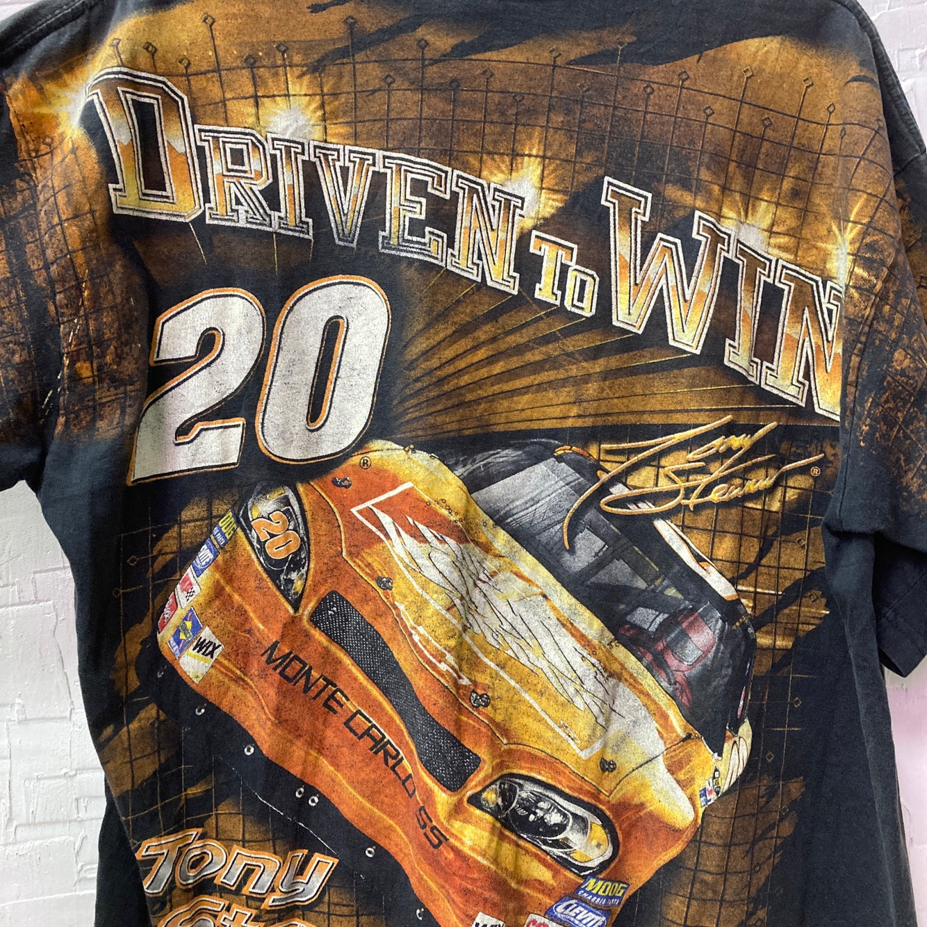 Vintage Home Depot Tony Stewart Nascar T-Shirt