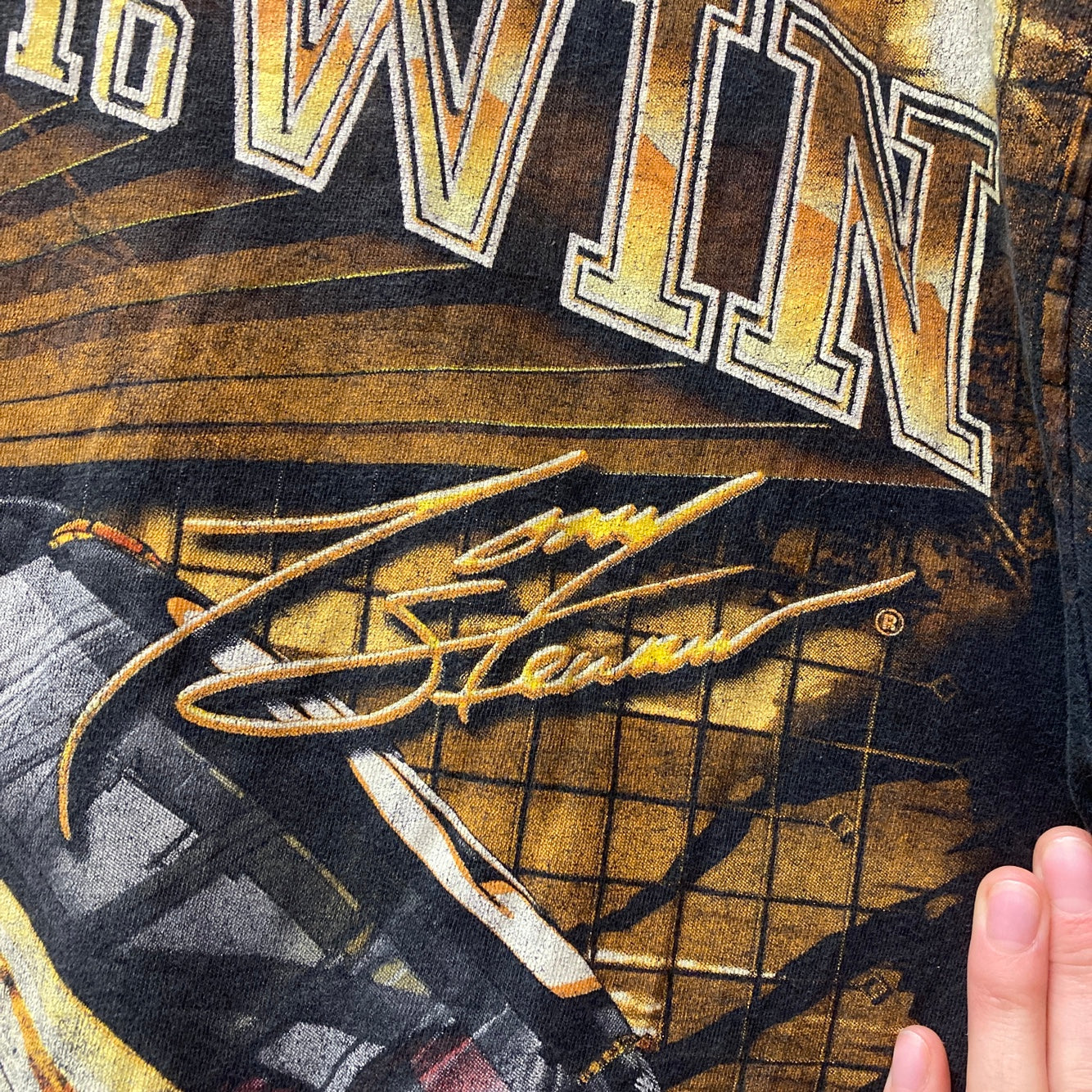 Vintage Home Depot Tony Stewart Nascar T-Shirt