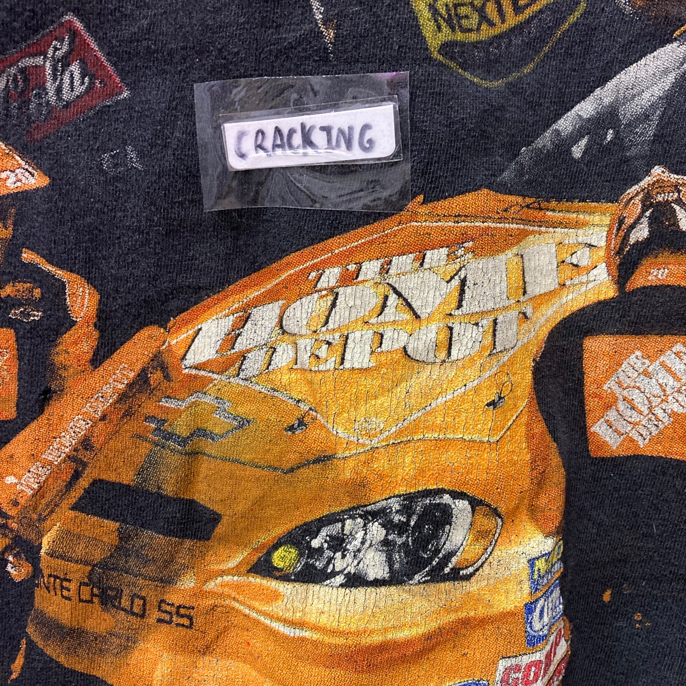 Vintage Home Depot Tony Stewart Nascar T-Shirt