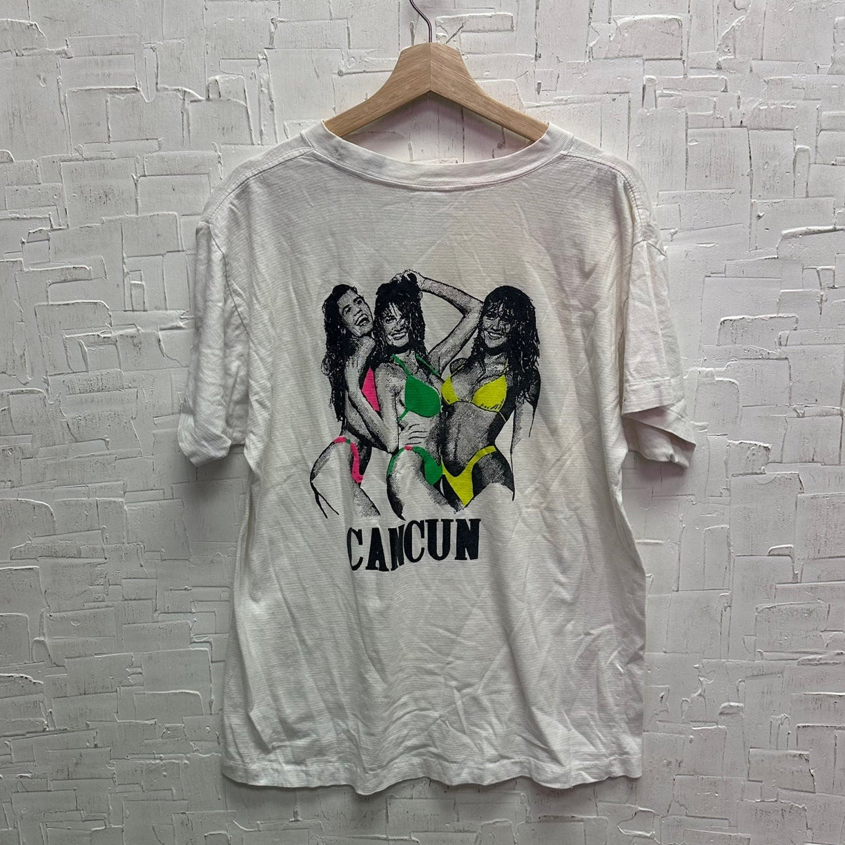 Vintage Spring Break 1993 Cancun Graphic T-Shirt