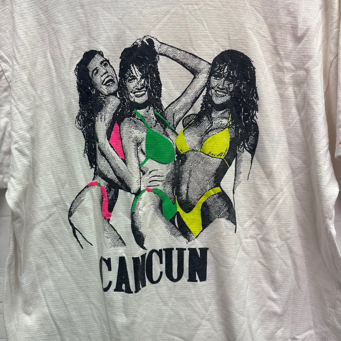Vintage Spring Break 1993 Cancun Graphic T-Shirt