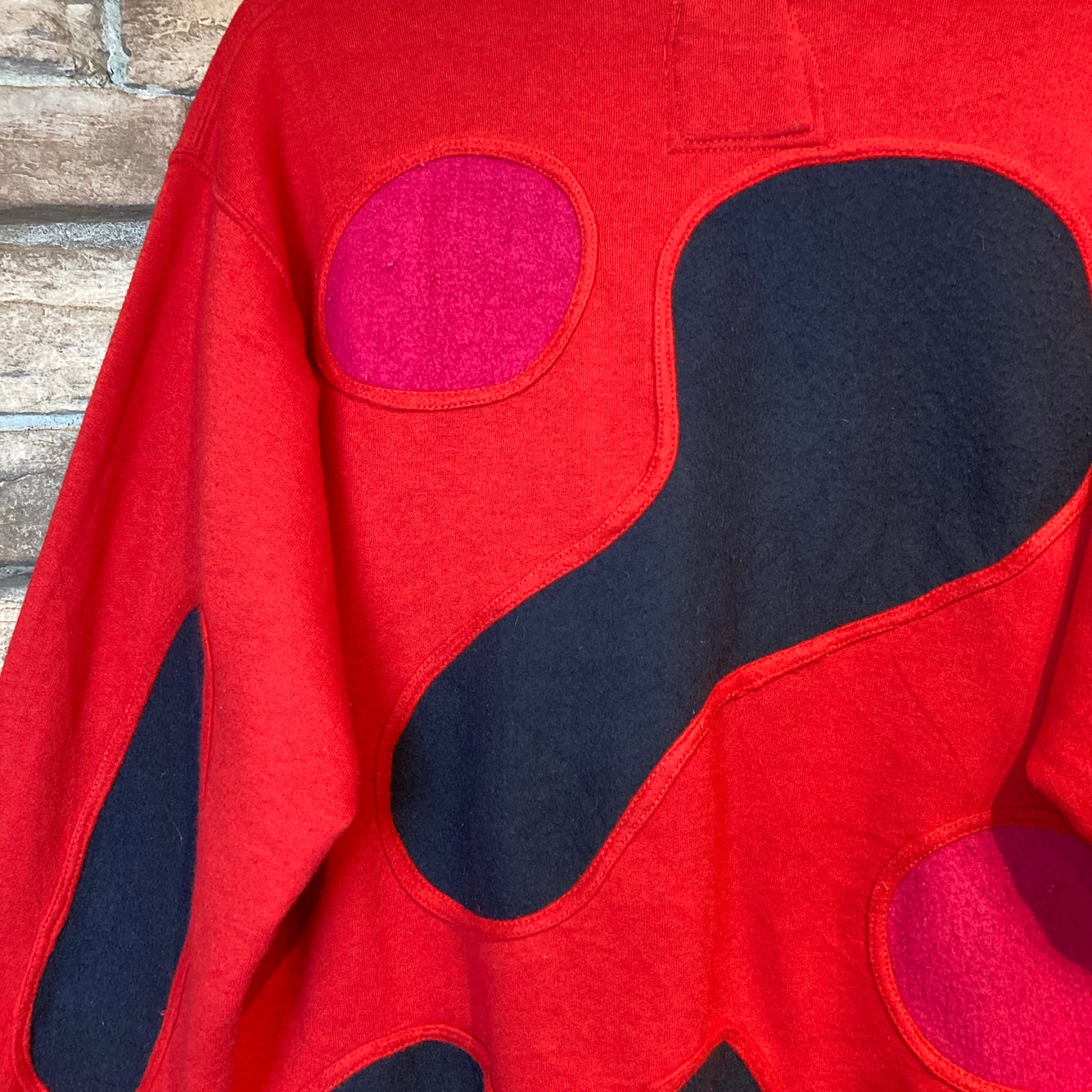 Reworked Nike Patchwork Sweatshirt