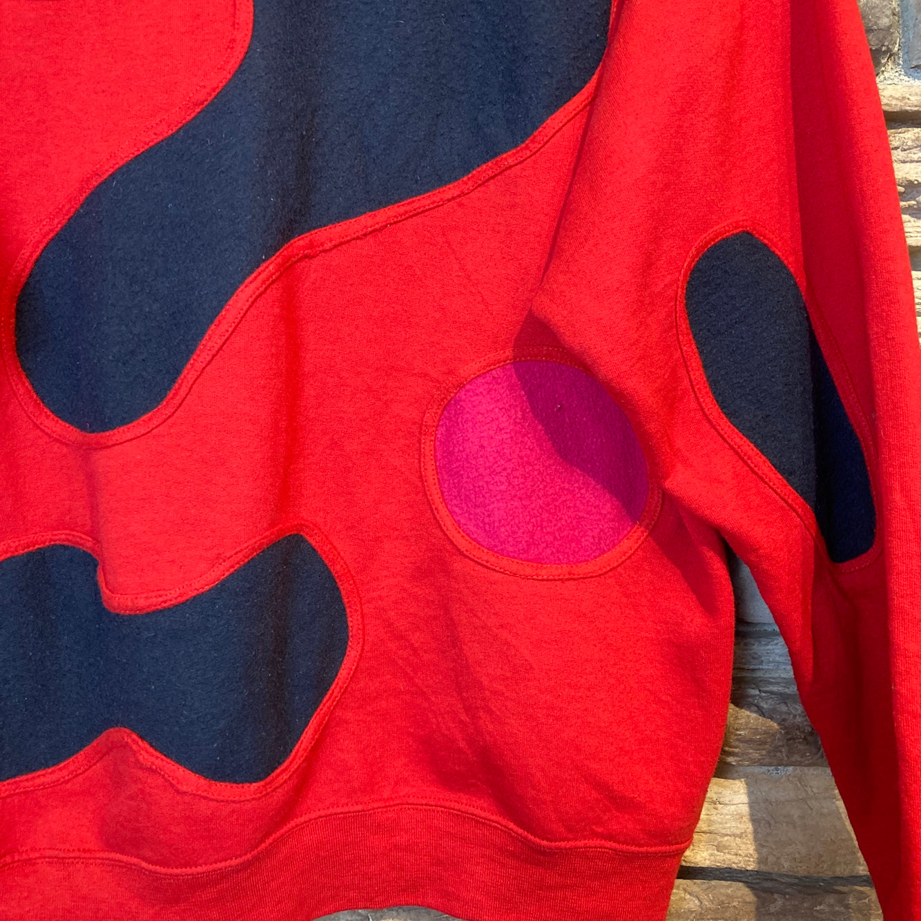 Reworked Nike Patchwork Sweatshirt