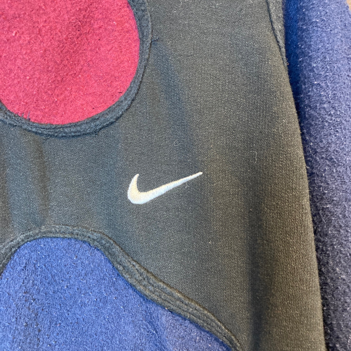 Reworked Nike Patchwork Sweatshirt