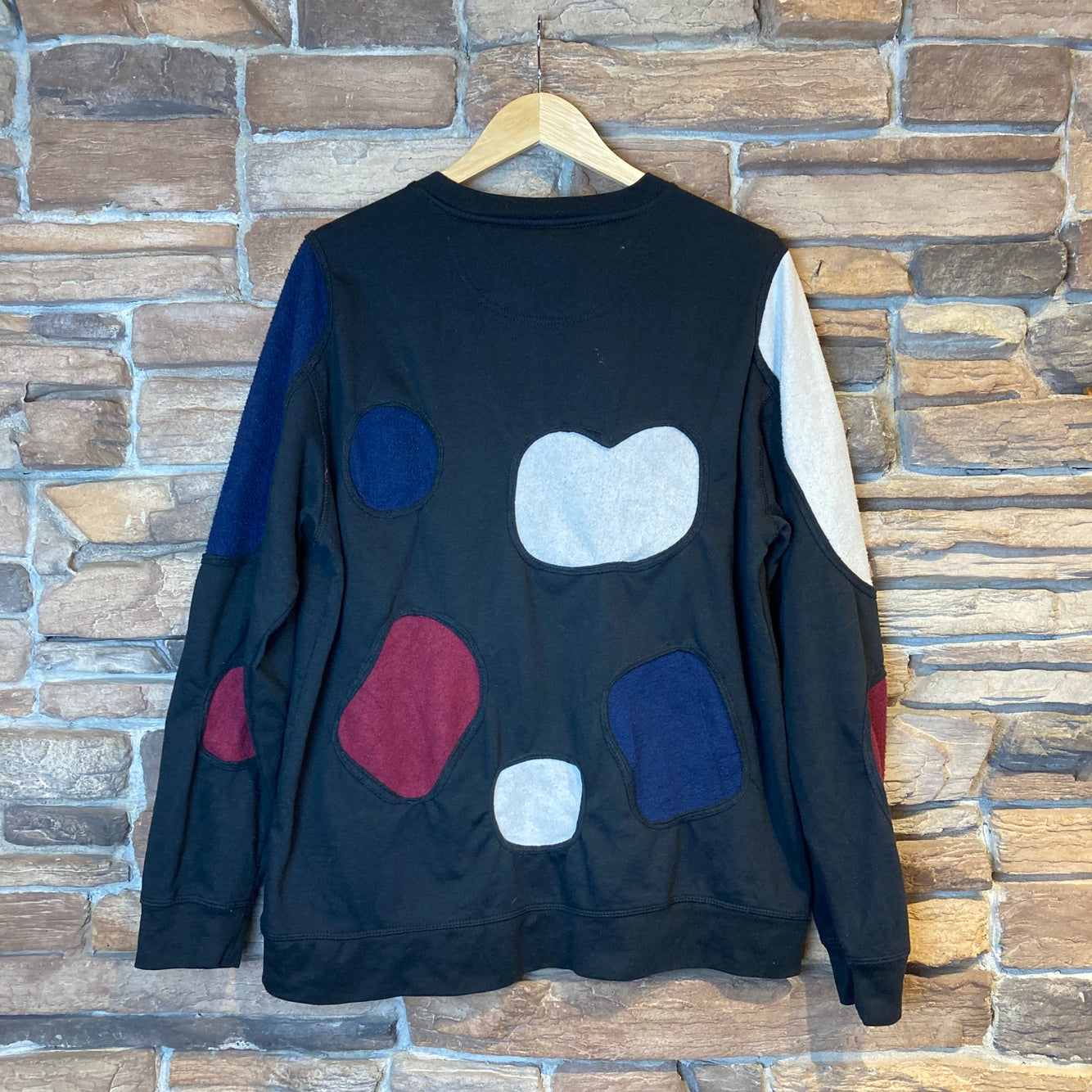 Reworked Nike Patchwork Sweatshirt