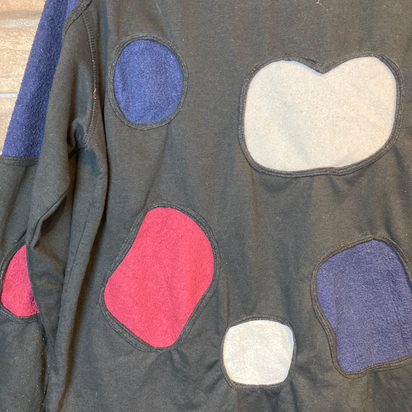 Reworked Nike Patchwork Sweatshirt