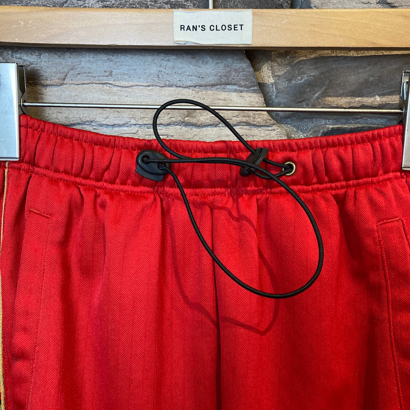 Reworked Nike Red Track Skirt