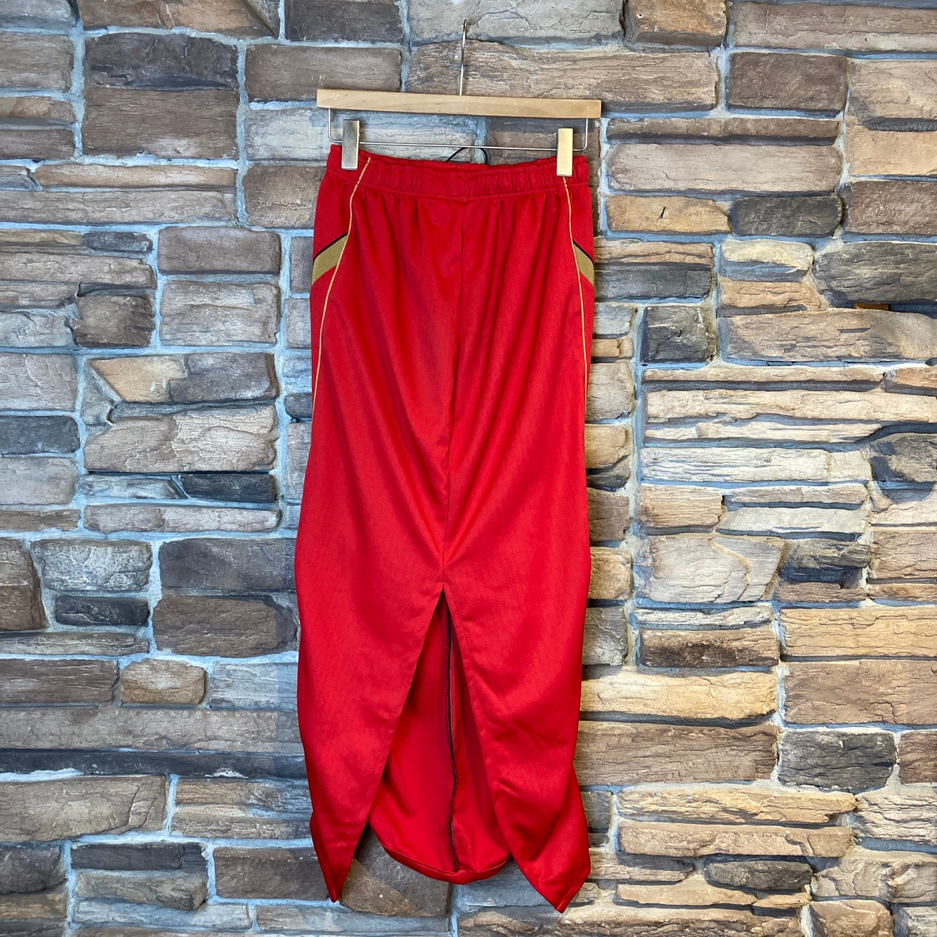 Reworked Nike Red Track Skirt