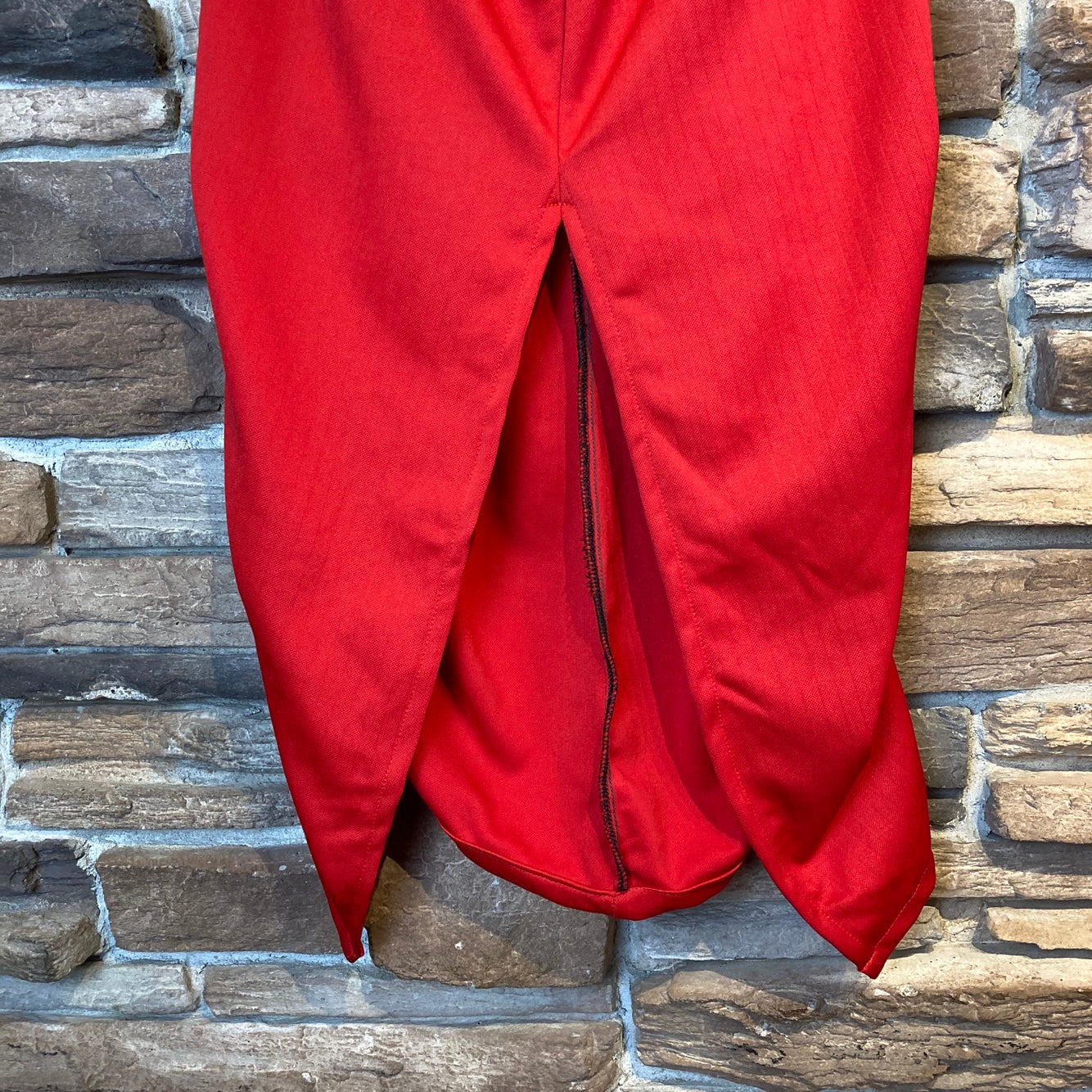 Reworked Nike Red Track Skirt