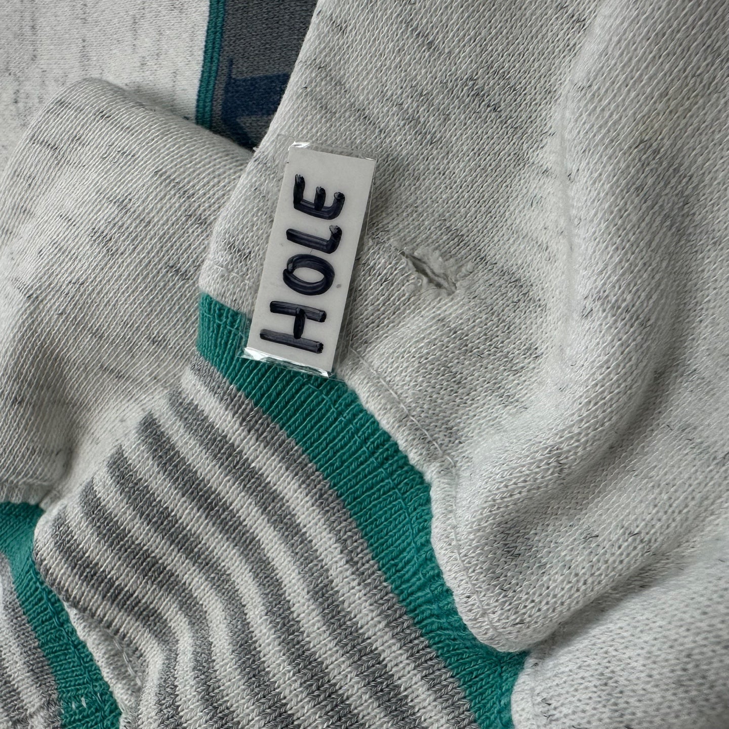Vintage Grey and Teal Mickey Mouse Sweatshirt