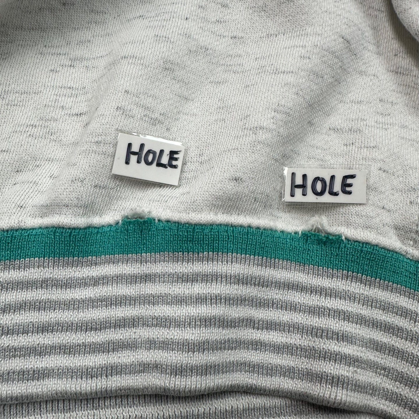 Vintage Grey and Teal Mickey Mouse Sweatshirt