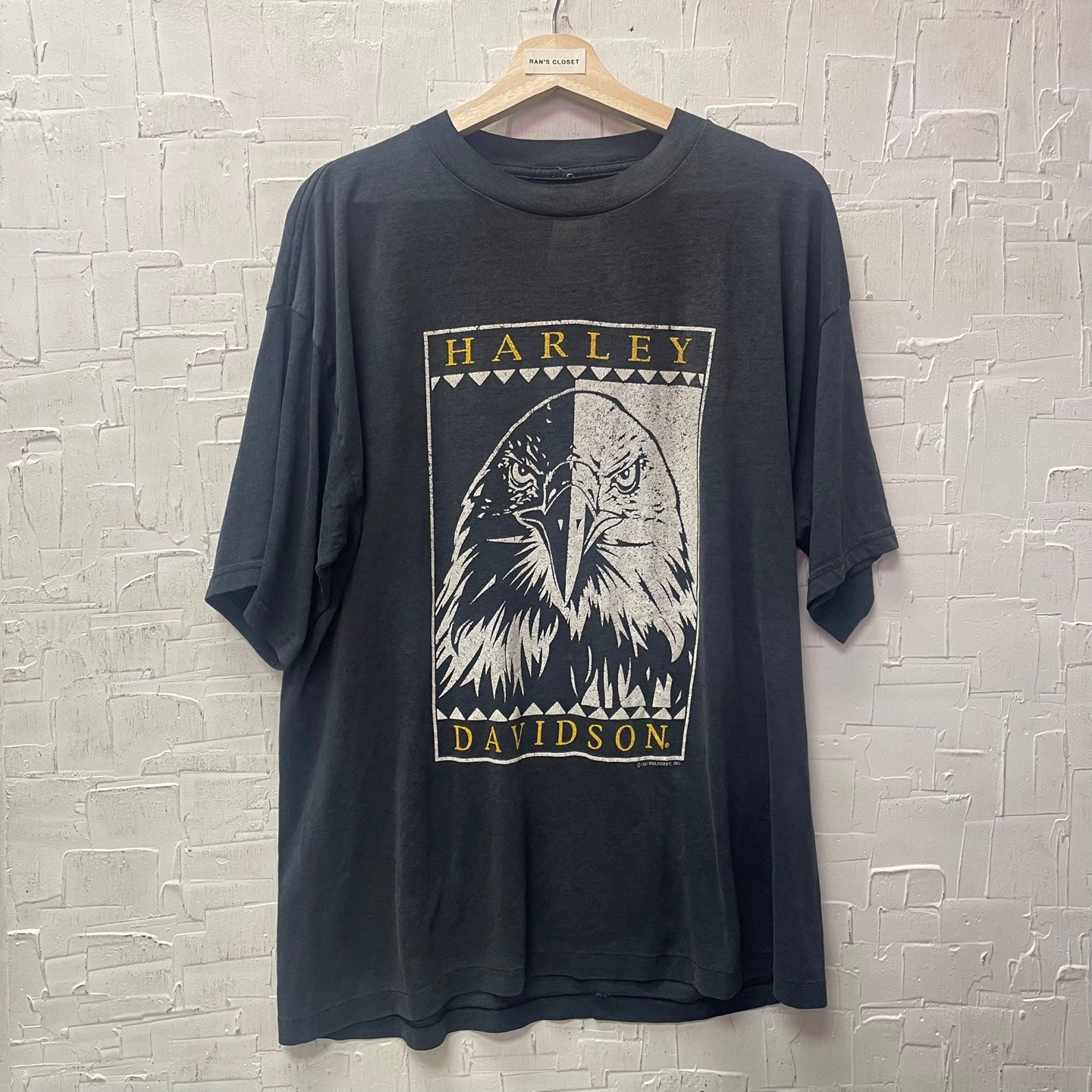 Vintage 1991 Harley Davidson Eagle Graphic T-Shirt