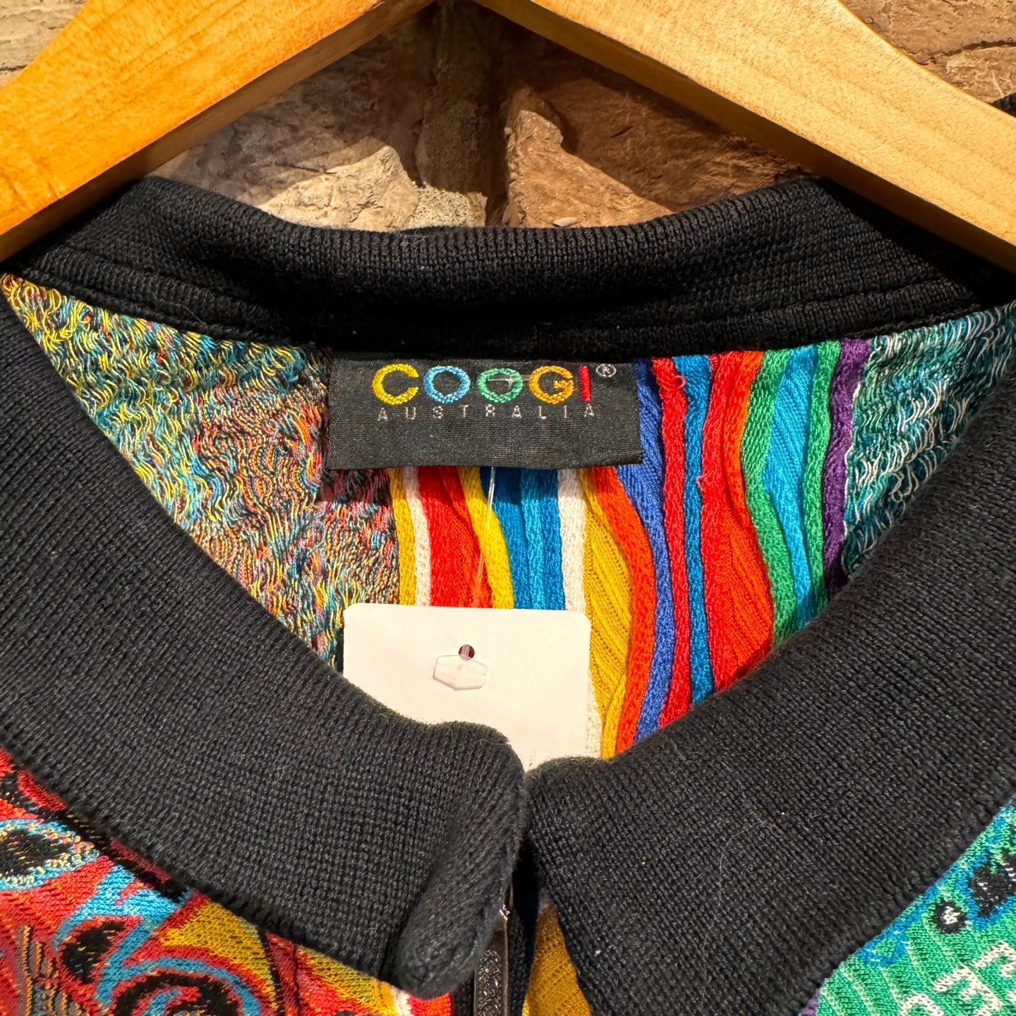 Vintage Quarter Zip Printed Coogi Sweater | Vintage Sweater | Vintage Coogi Sweater | Coogi Australia | SKU NPQ-2154 |