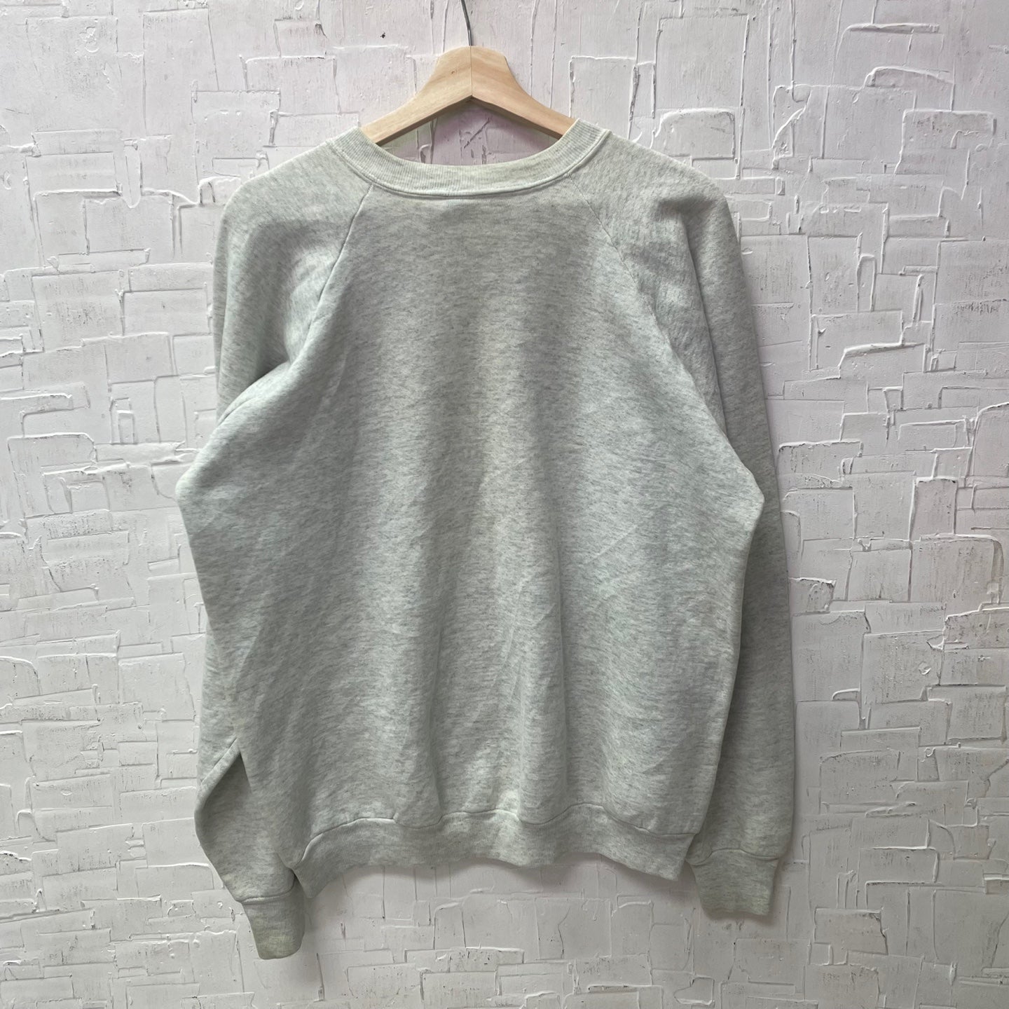 Vintage Heather Grey WM Wolverines Sweatshirt