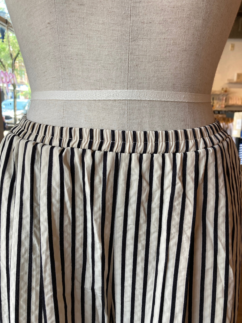 Wide Leg Striped Summer Pant