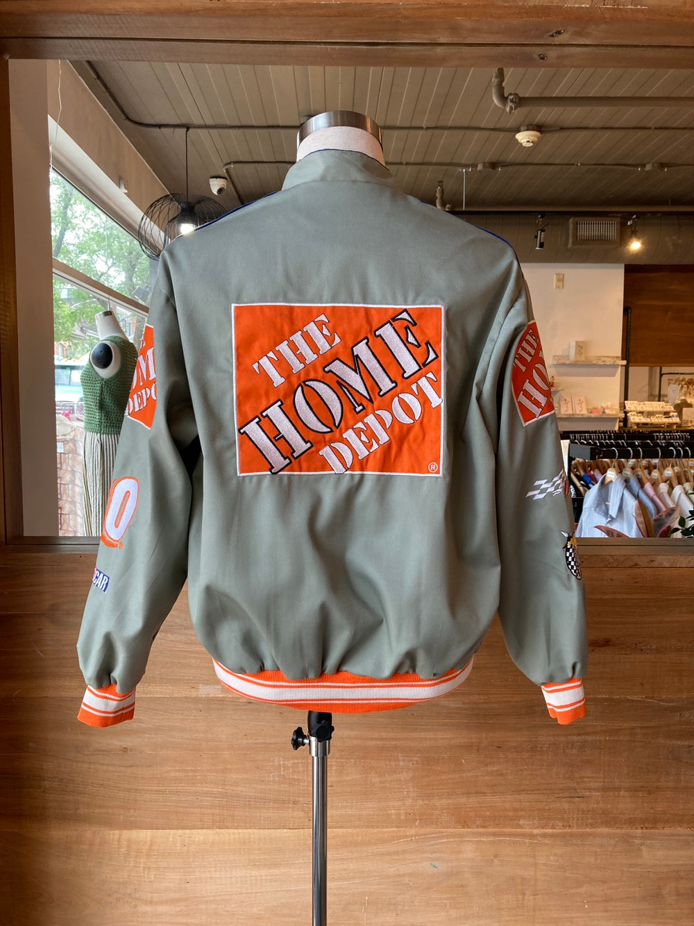 Light Green/Grey Home Depot Racing Jacket