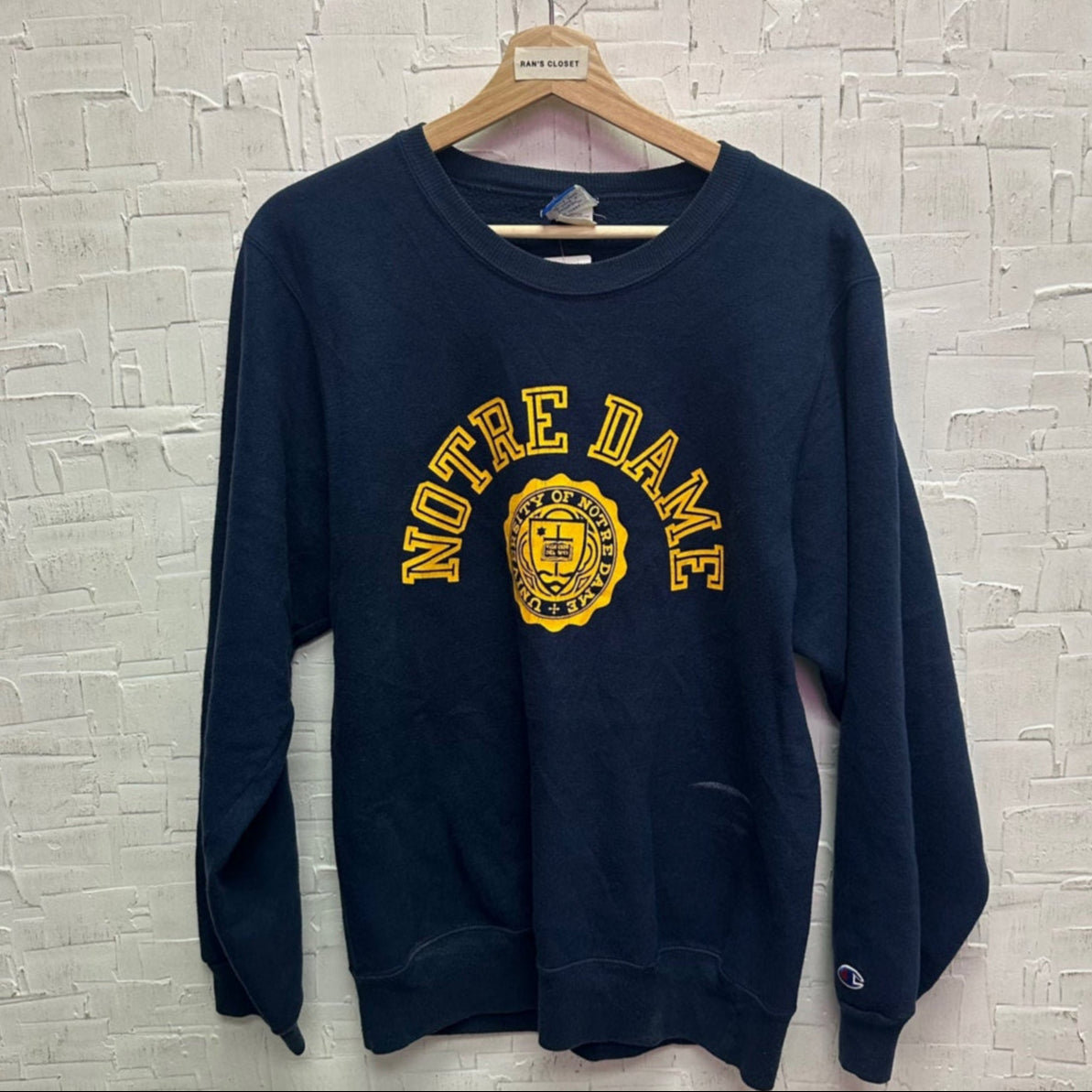 Vintage Champion Notre Dame University Sweatshirt