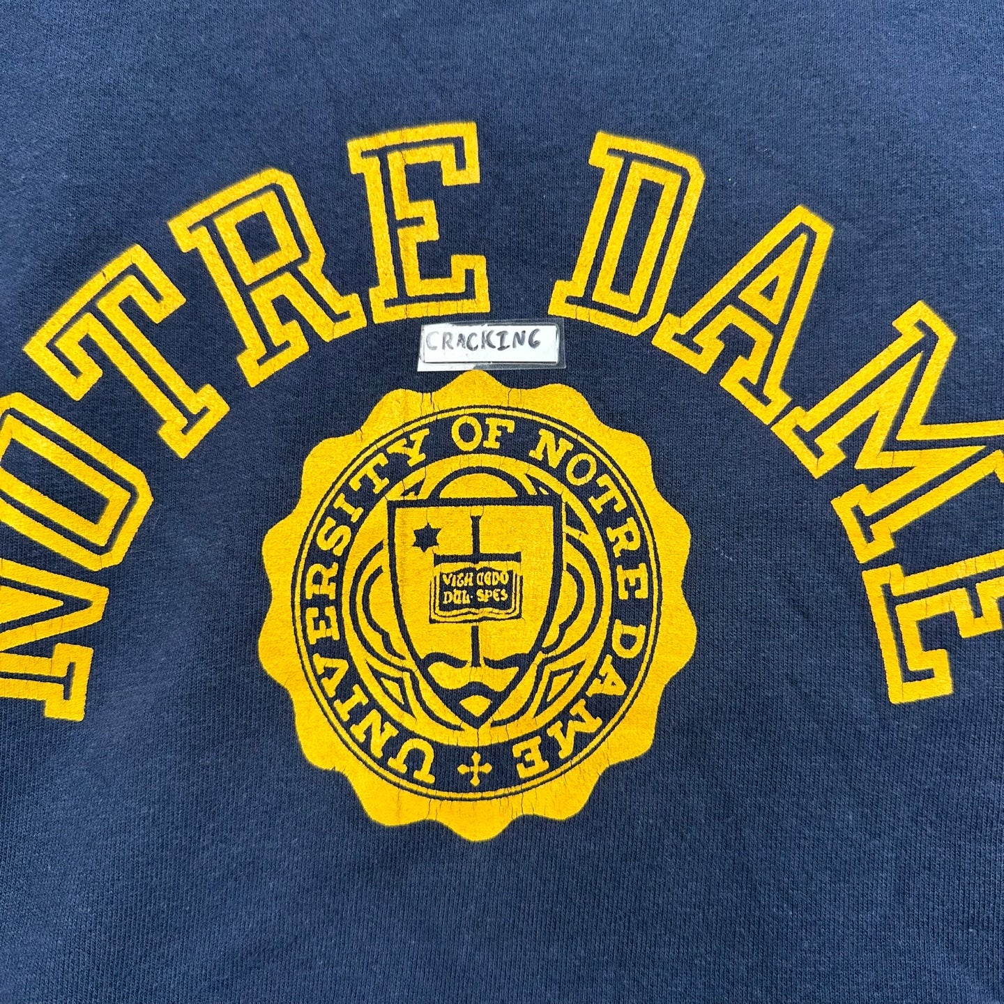 Vintage Champion Notre Dame University Sweatshirt