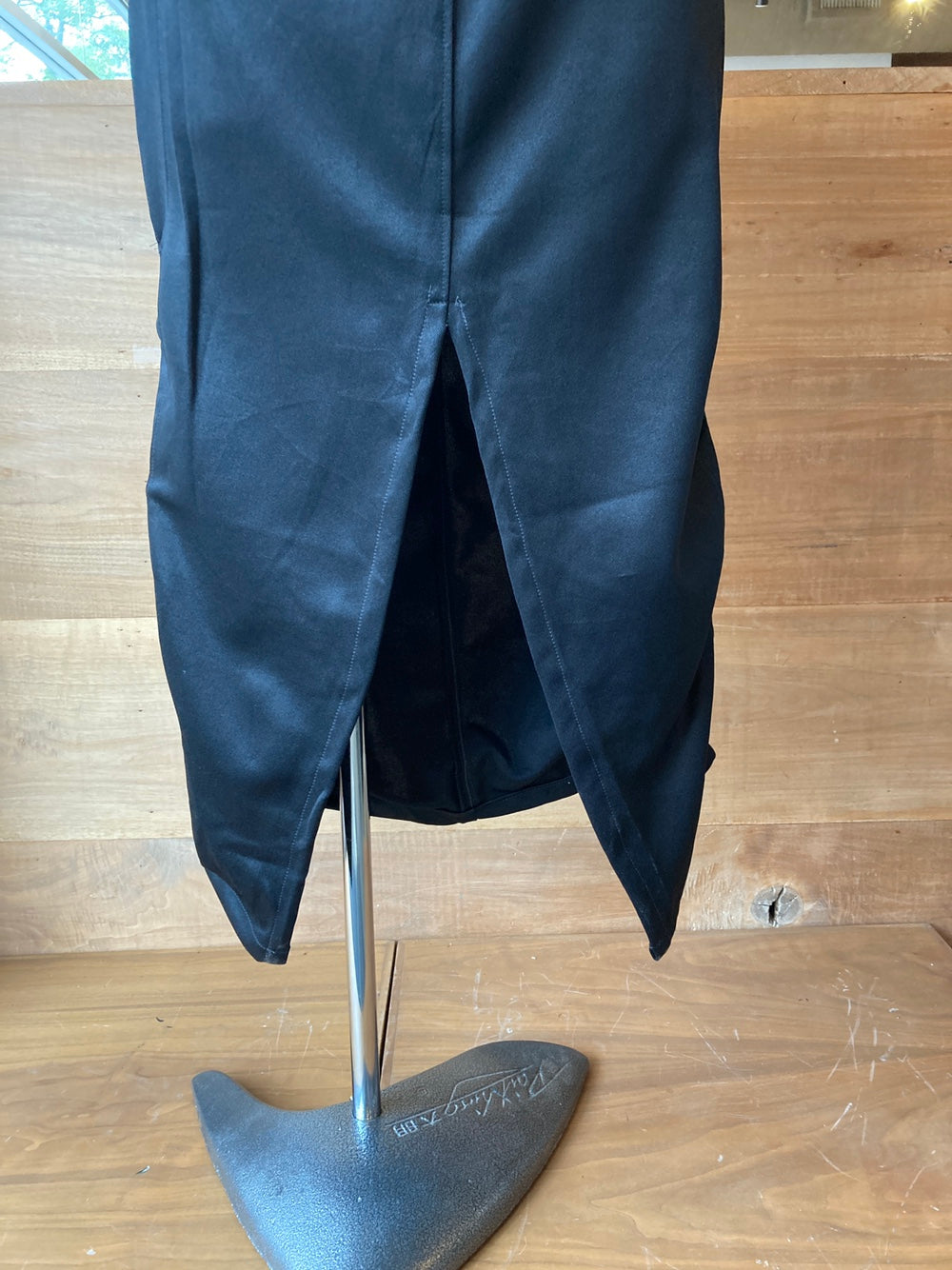 Reworked Black Kappa Track Skirt