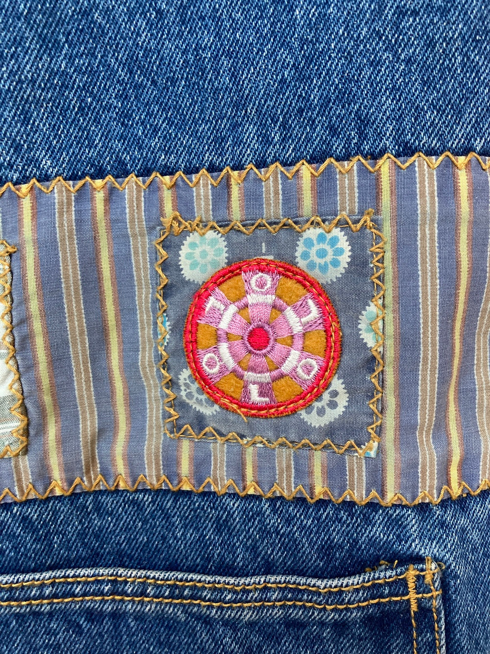 Reworked D-Day Brand Denim Vest