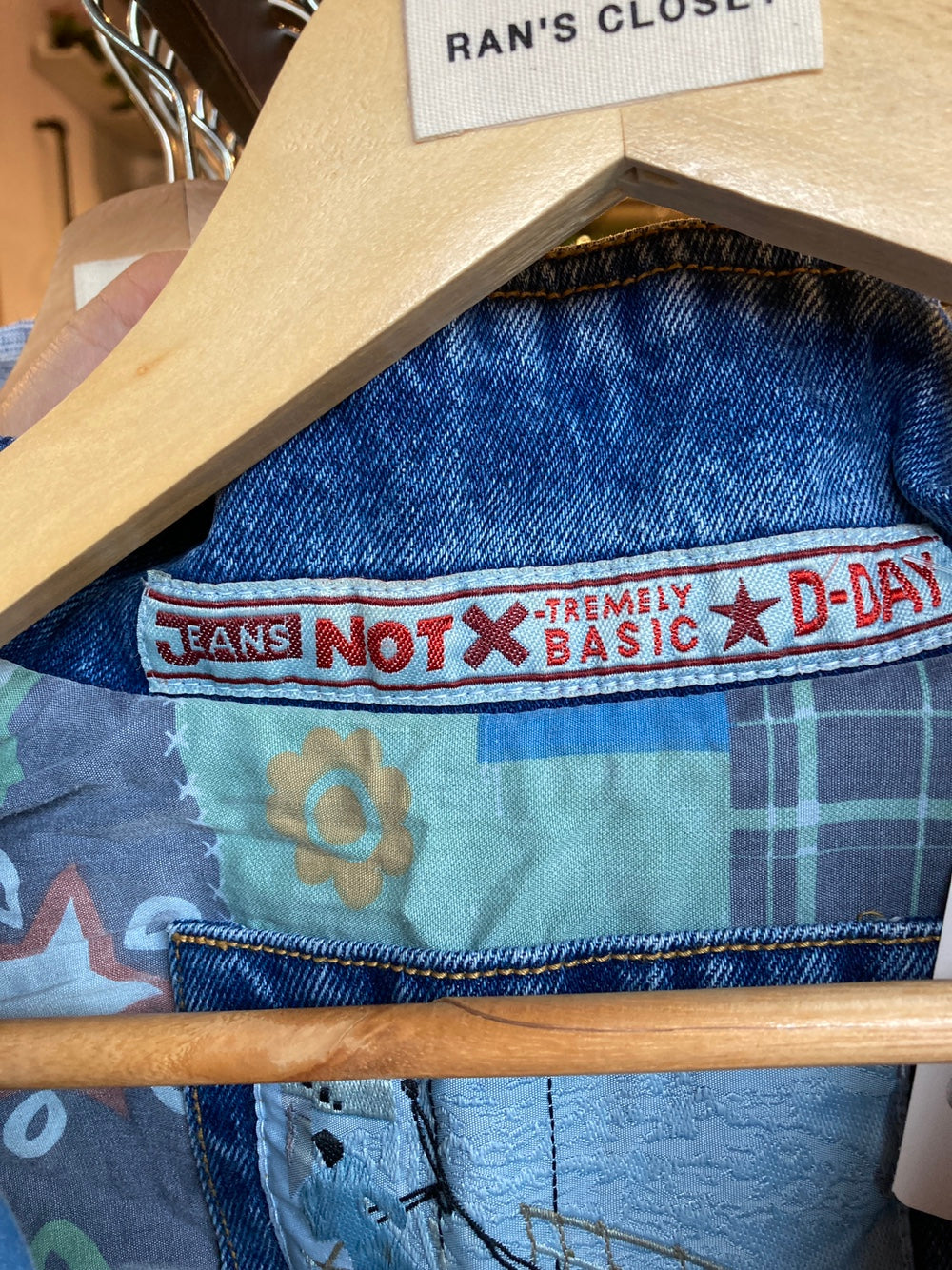 Reworked D-Day Brand Denim Vest