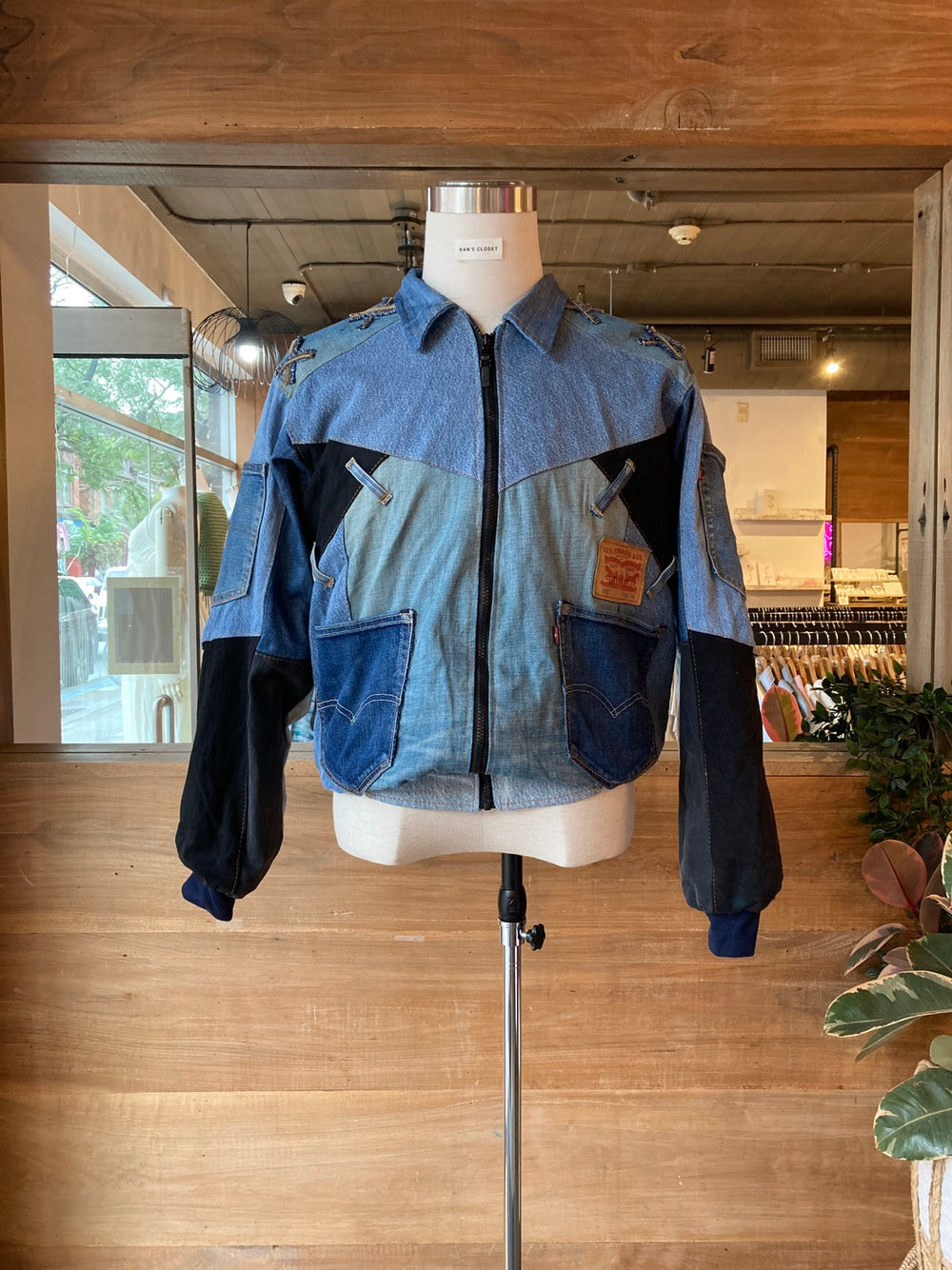 Reworked Levi's Denim Jacket