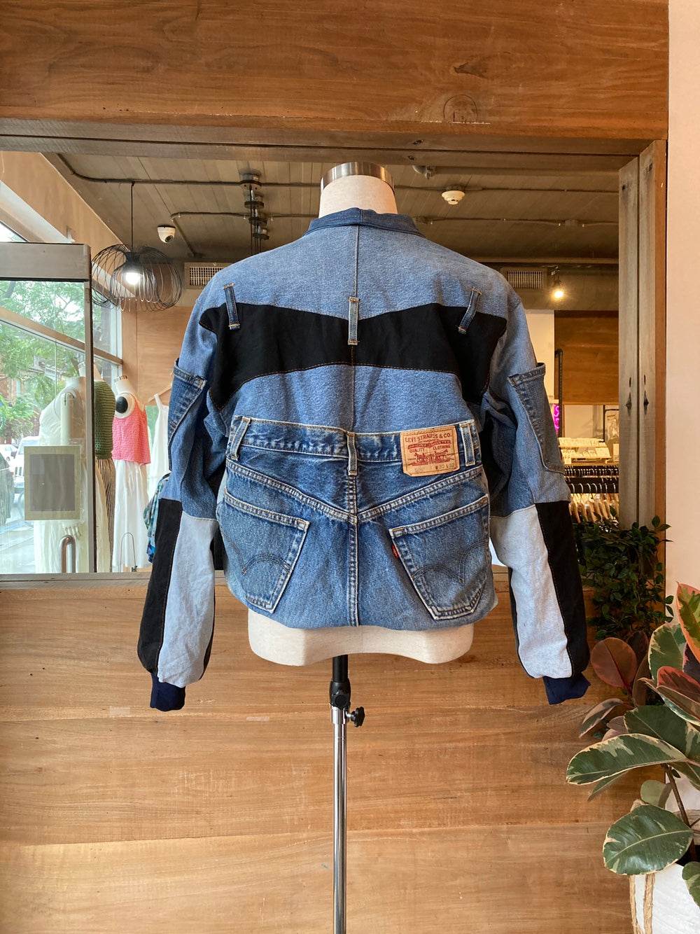 Reworked Levi's Denim Jacket