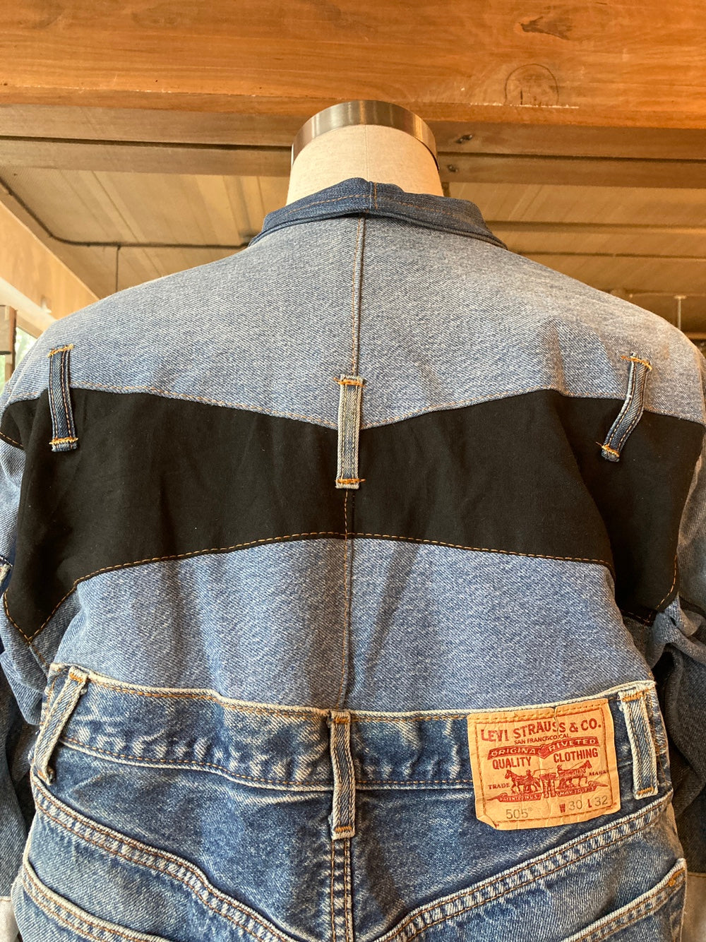 Reworked Levi's Denim Jacket