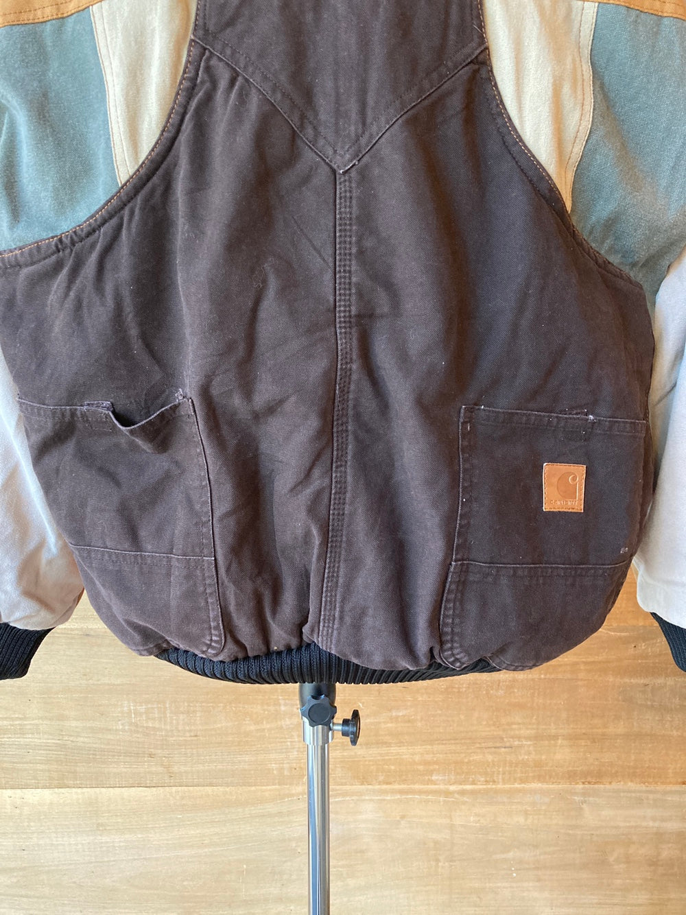 Reworked Carhartt Jacket with Fleece Lining